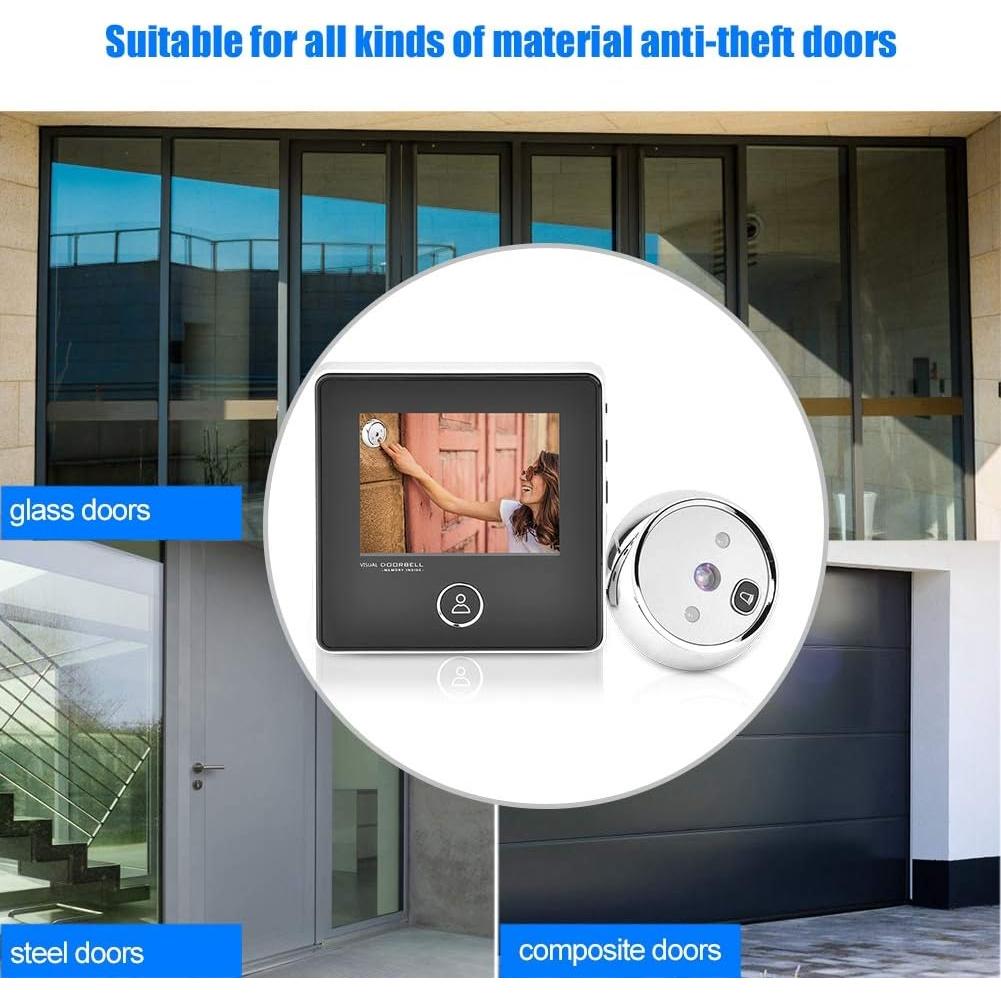 Visor Digital de Puerta Sonew 3" con Cámara IR 1MP