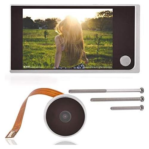 Mirador Digital Tangxi 3.5" LCD Ojo de Gato Seguridad