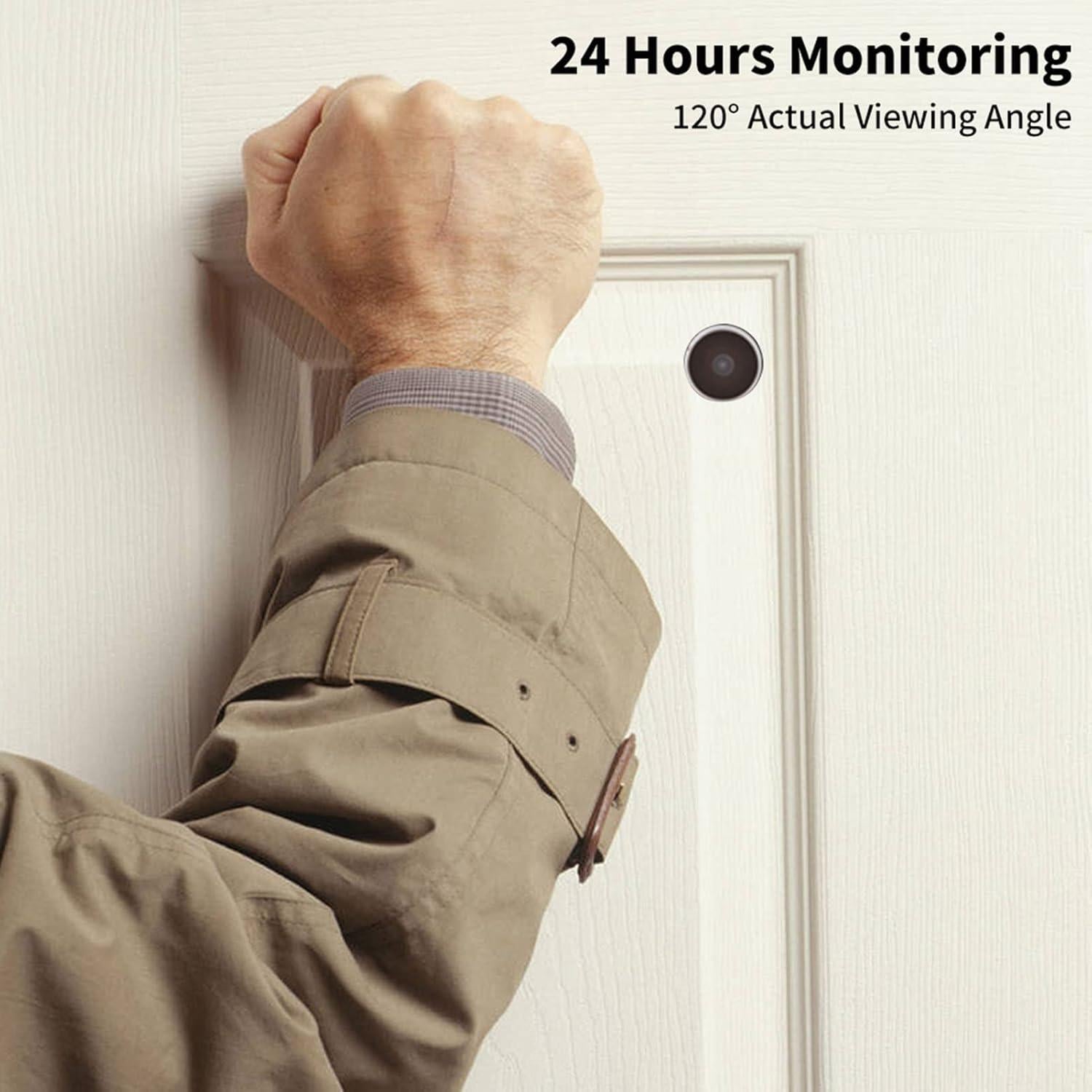 Mirador Digital Tangxi 3.5" LCD Ojo de Gato Seguridad