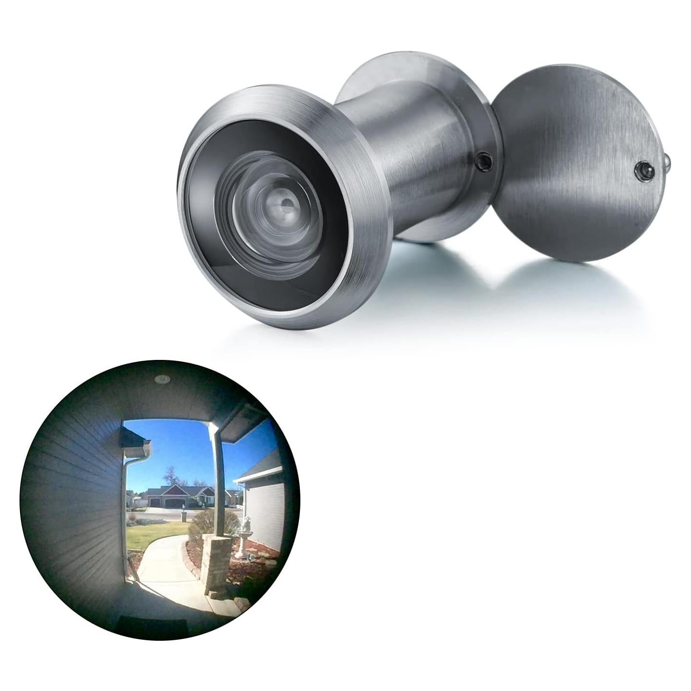 Mirador de Puerta TOGU TG3522YG Cromo Satinado 220 Grados