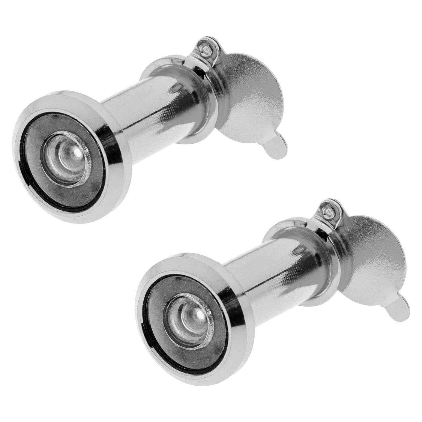 Mirador de Puerta Ojo de Pez Crear Idea 14mm Plata 220°