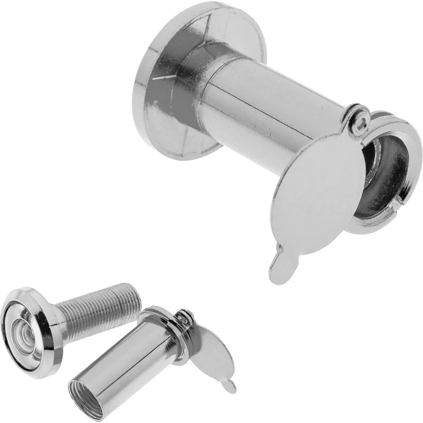 Mirador de Puerta Ojo de Pez Crear Idea 14mm Plata 220°