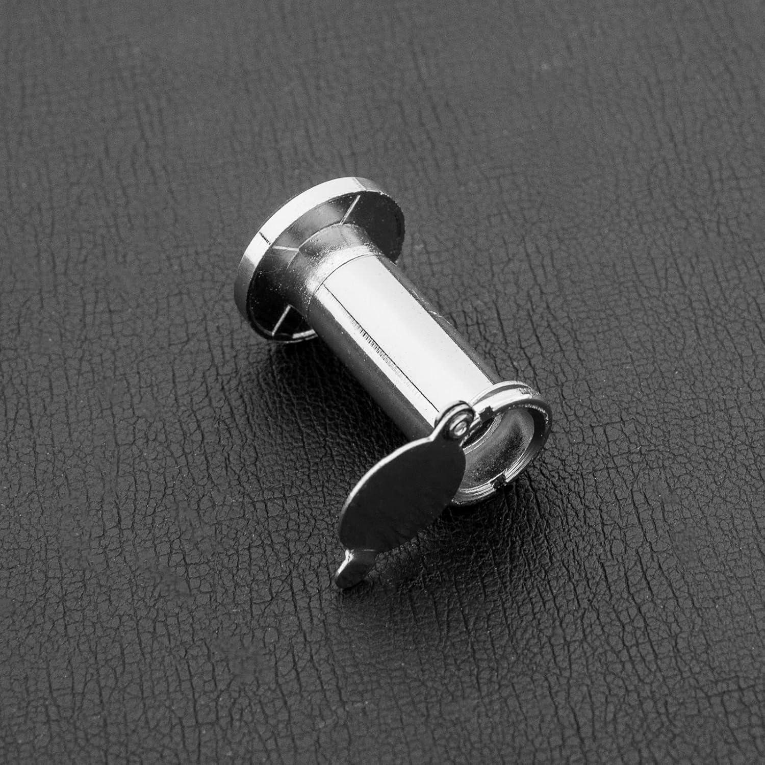 Mirador de Puerta Ojo de Pez Crear Idea 14mm Plata 220°