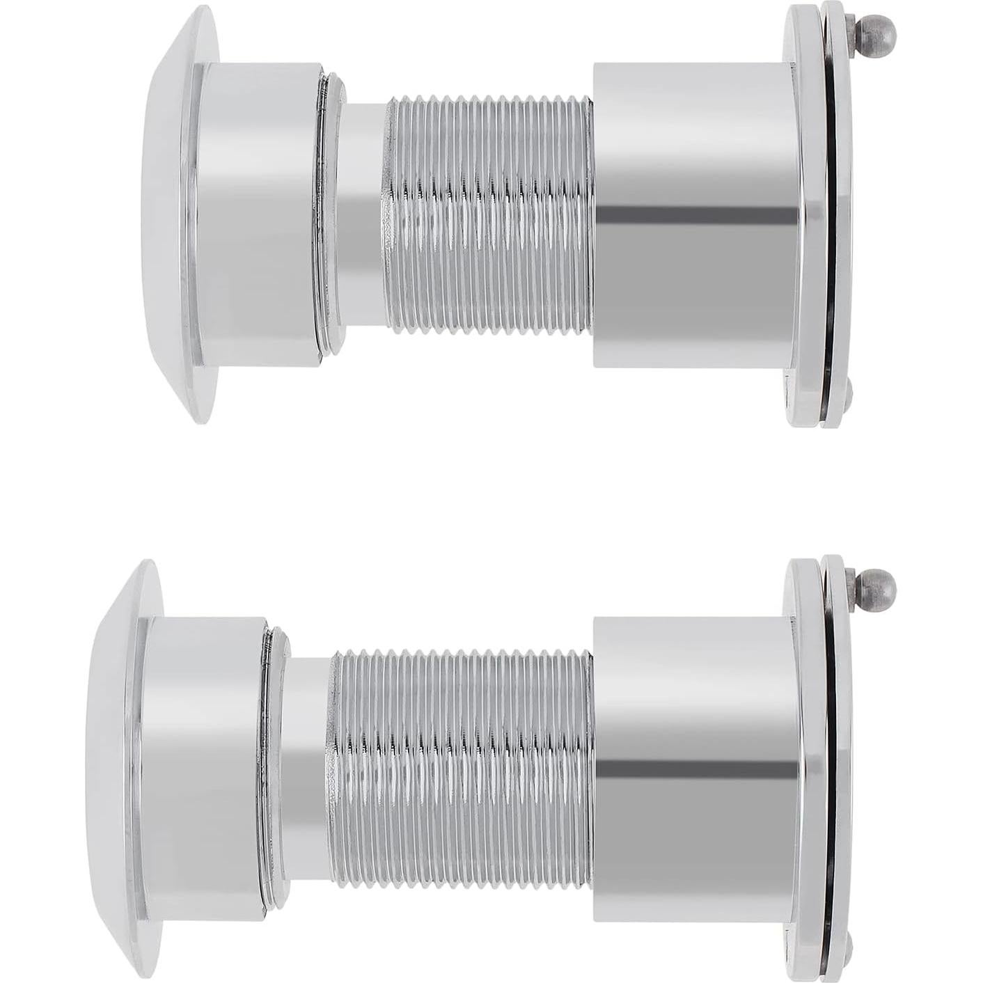 Mirador de Puerta Cromo HOJLKLD 220 Grados para Puertas 40-54mm