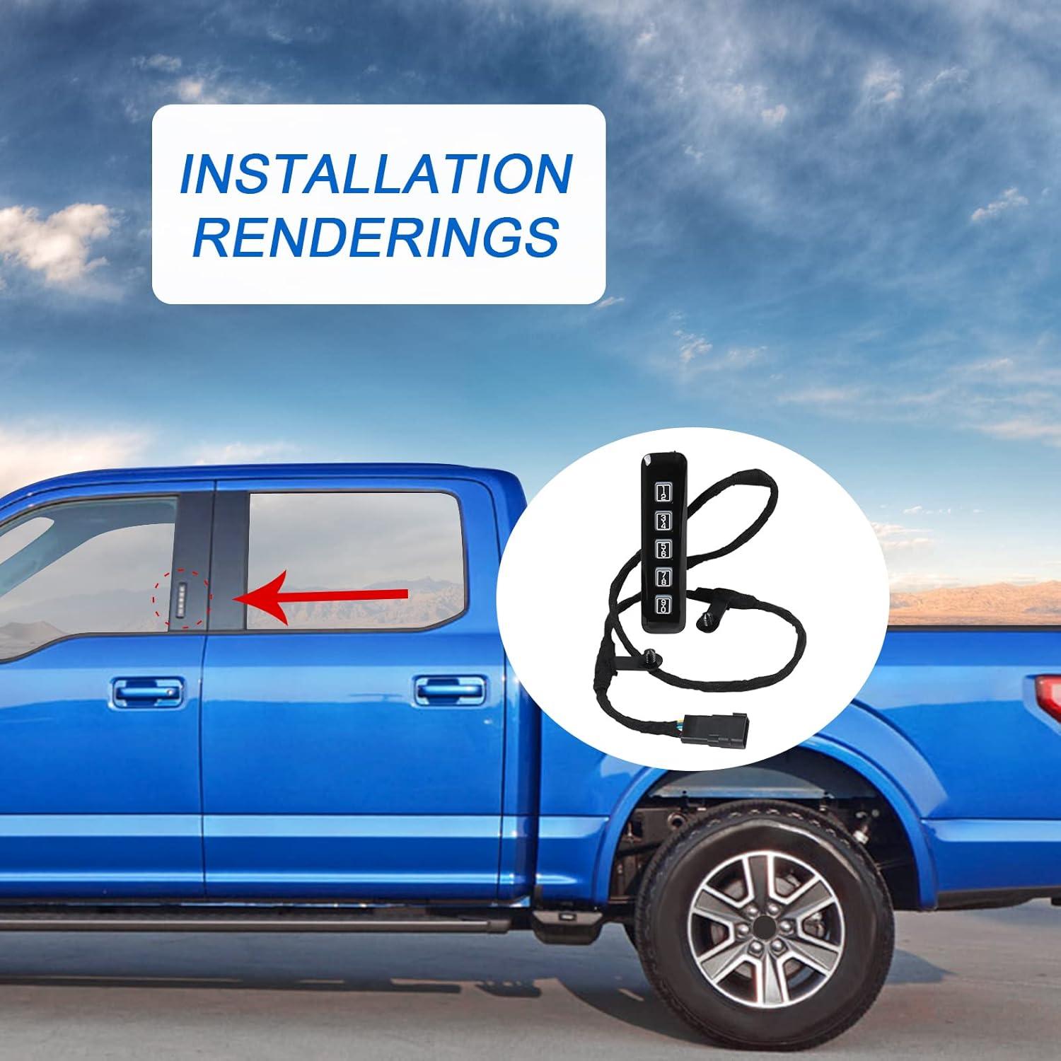 Teclado de entrada sin llave DICMIC para Ford F150/F250/F350 2015-2020