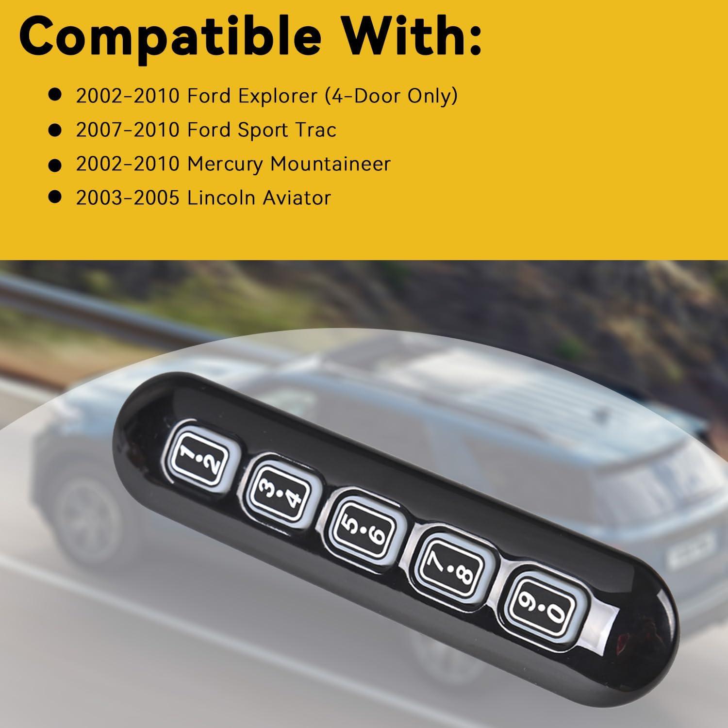 Teclado de entrada sin llave RLP para Ford Explorer 2002-2010