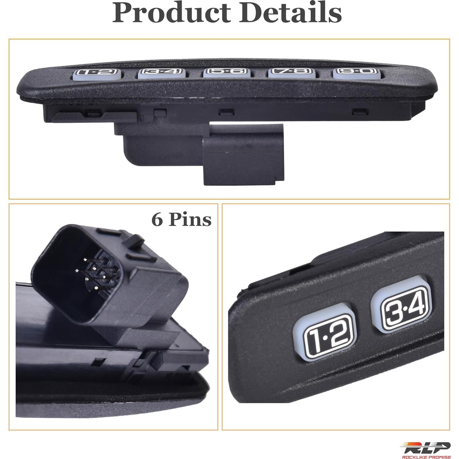 Teclado de entrada sin llave RLP para Ford y Lincoln 2001-2011