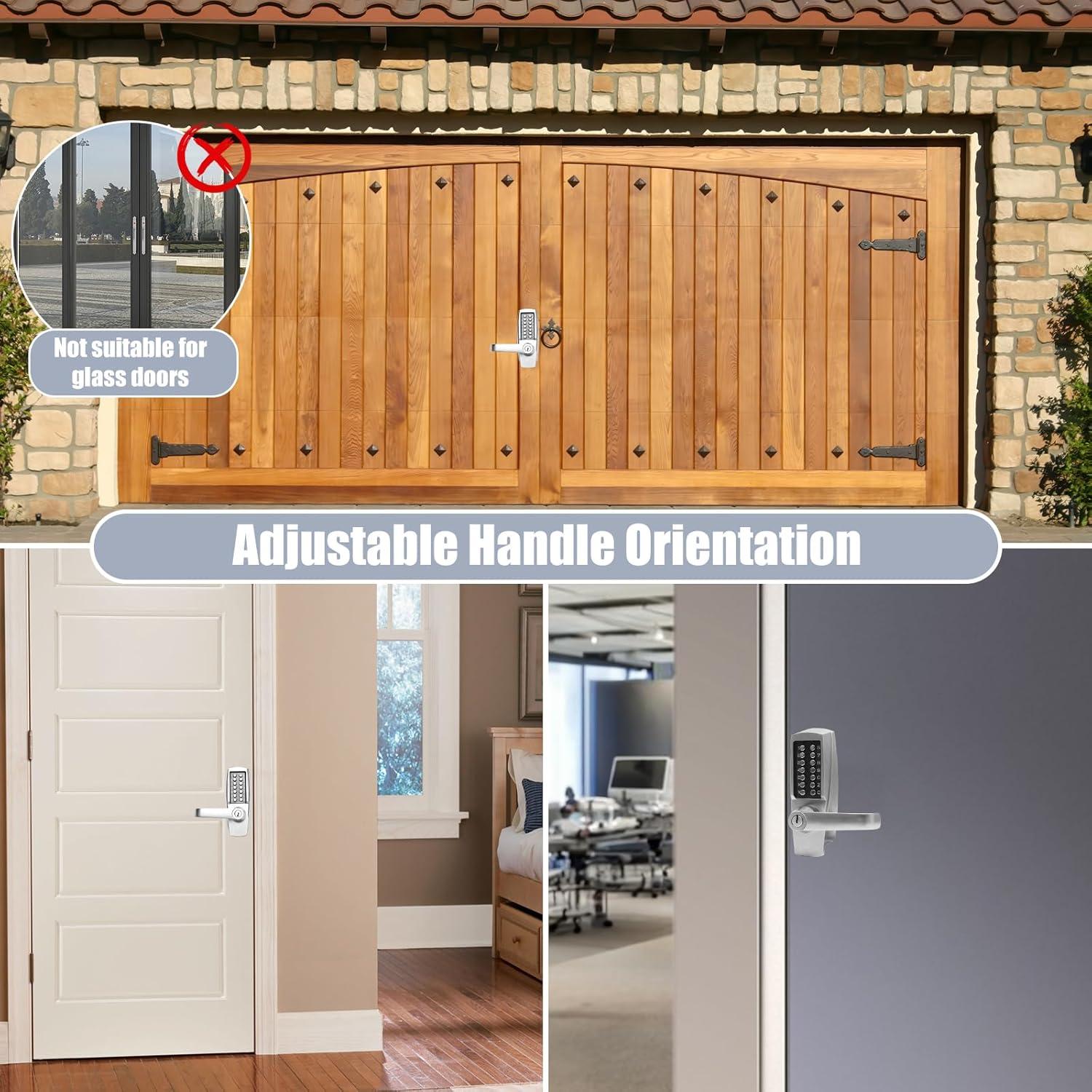 Cerradura Mecánica MeHiMe M-701 Cromo Impermeable 2.04kg