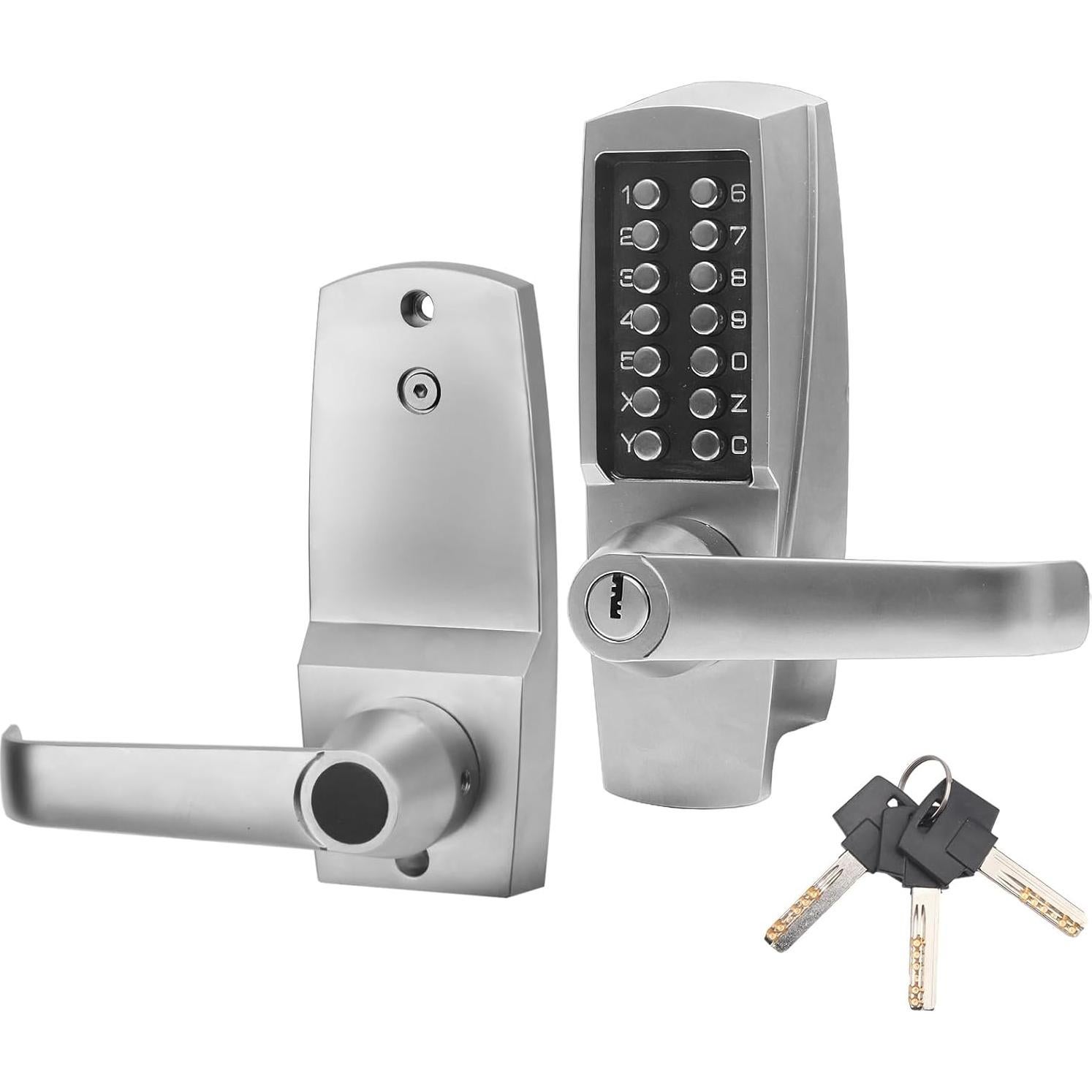 Cerradura Mecánica MeHiMe M-701 Cromo Impermeable 2.04kg