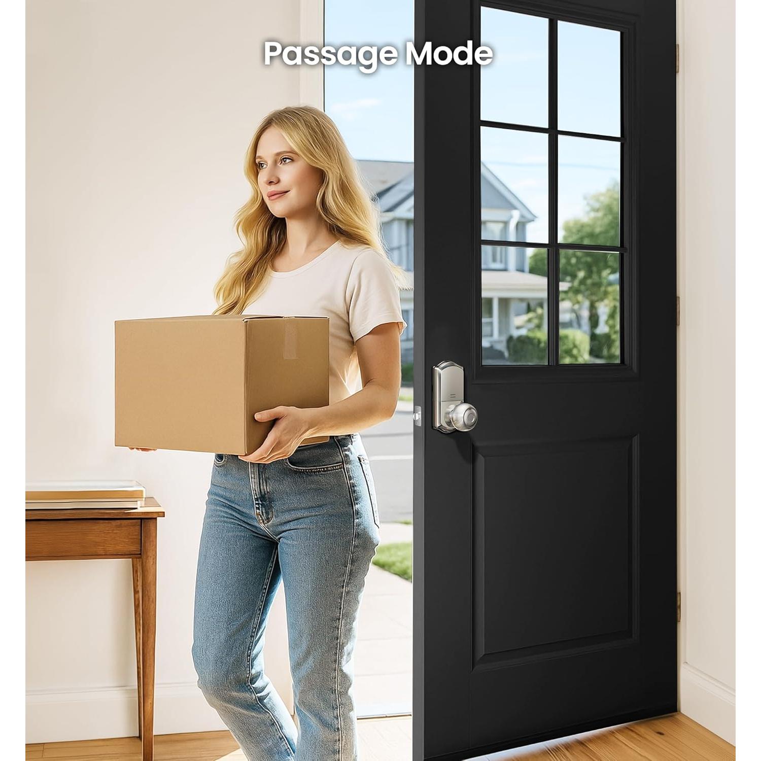 Cerradura Inteligente Veise VE018 - Huella Dactilar, App, IP55