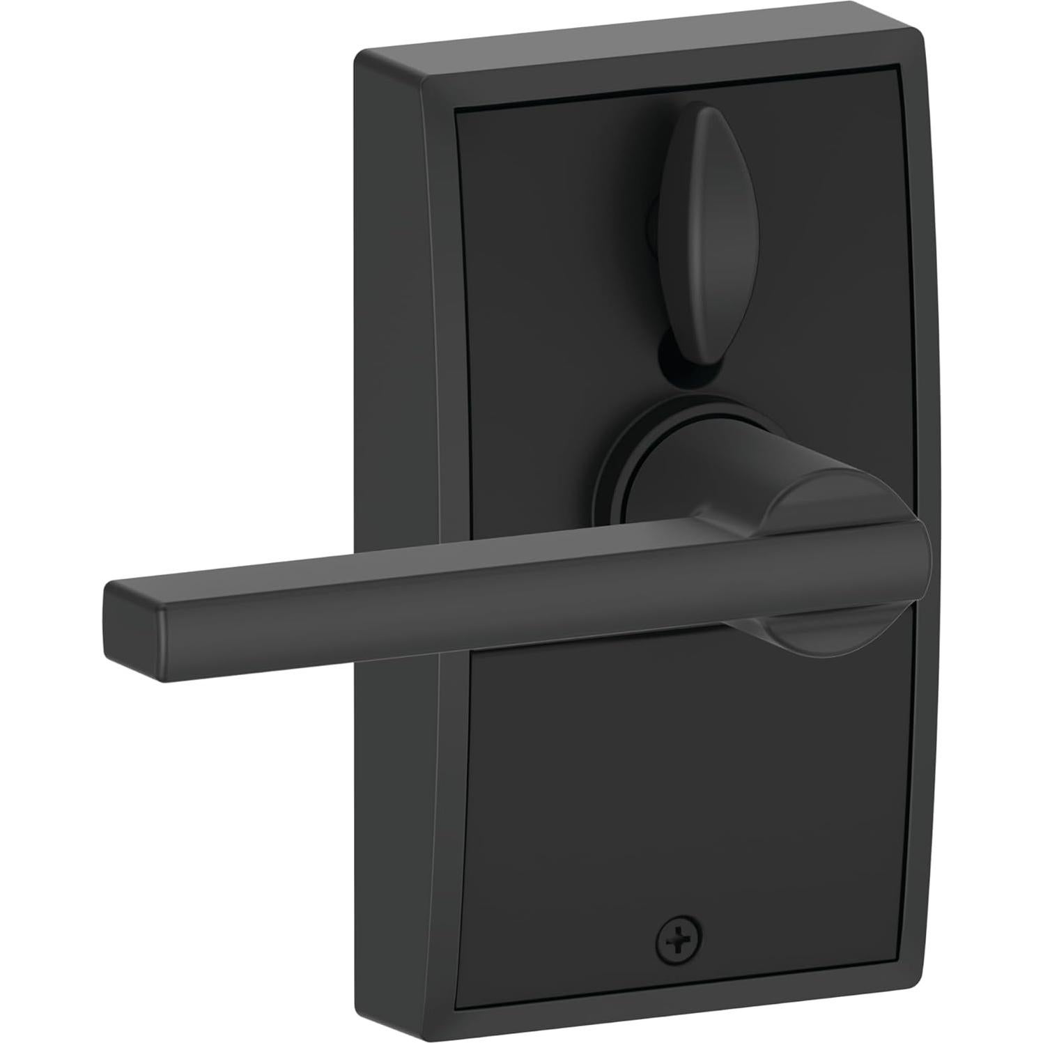 Cerradura Táctil Sin Llave Schlage FE695 CEN 622 Latitude Negro Mate