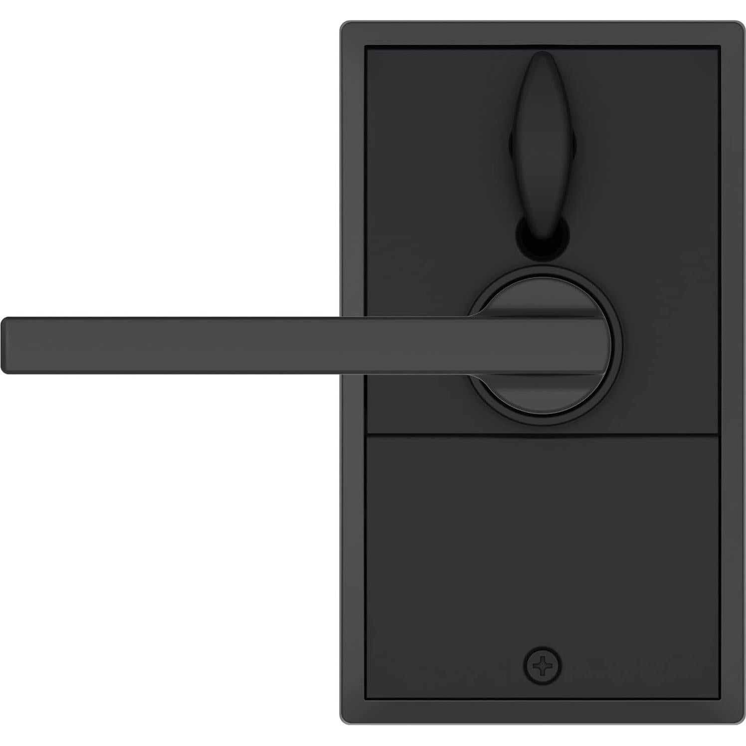 Cerradura Táctil Sin Llave Schlage FE695 CEN 622 Latitude Negro Mate