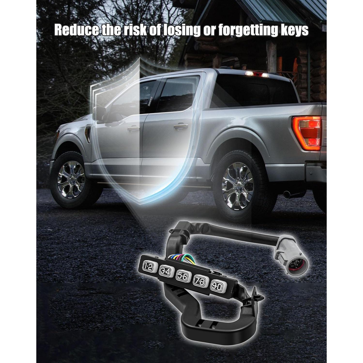 Teclado de entrada sin llave HZparts 4L3Z-14A626-AAA F-150 2004-2008