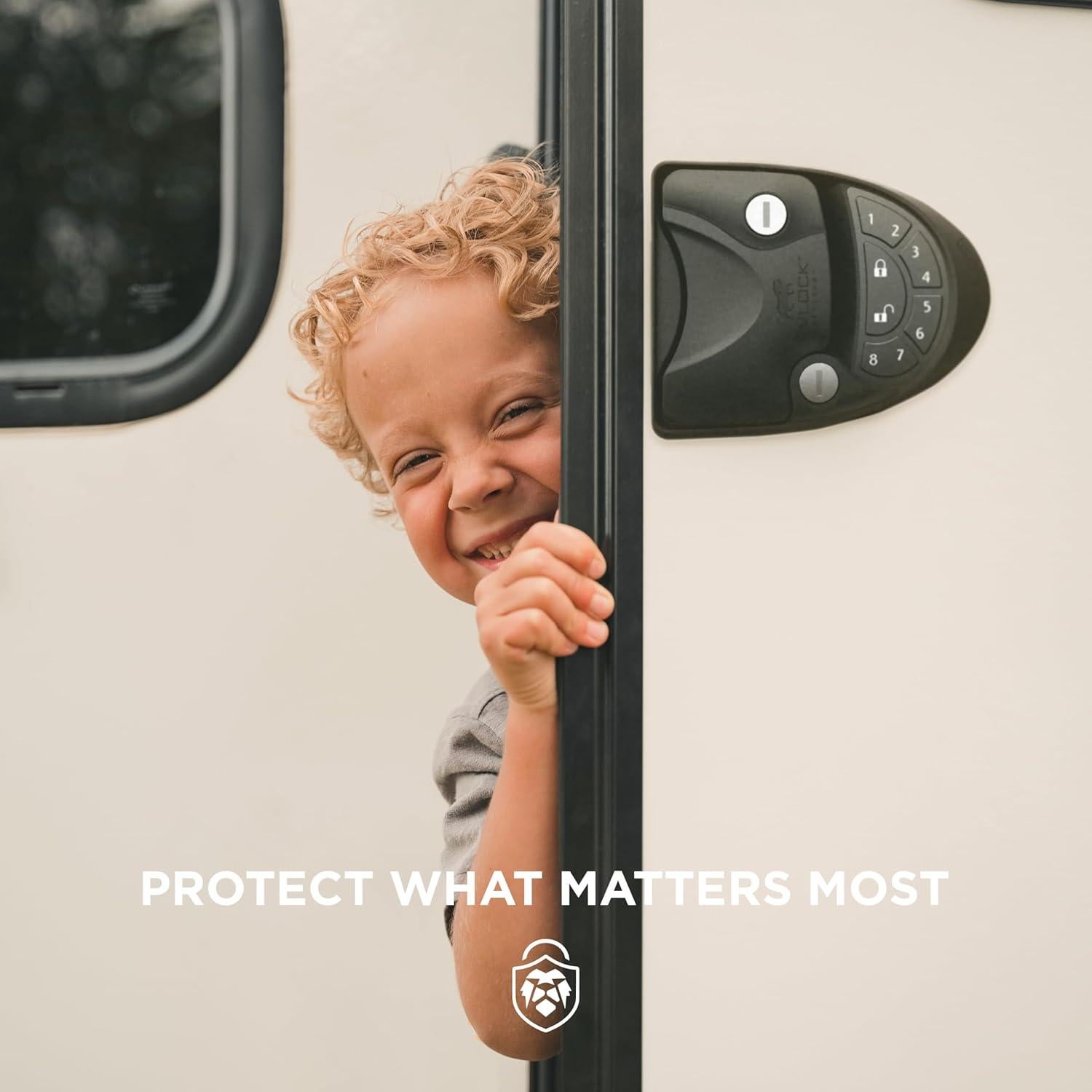 Cerradura de Puerta RVLock V4 Sin Llave con Control Remoto