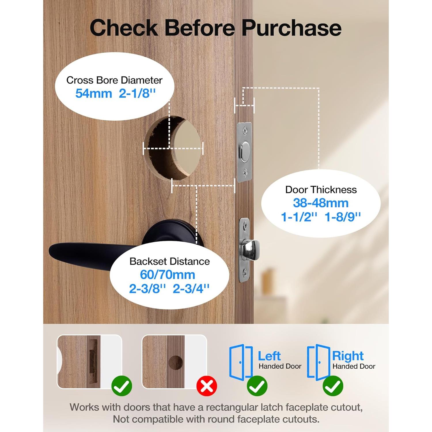 Cerradura Inteligente SohoTeco F2228 con Huella Dactilar y App
