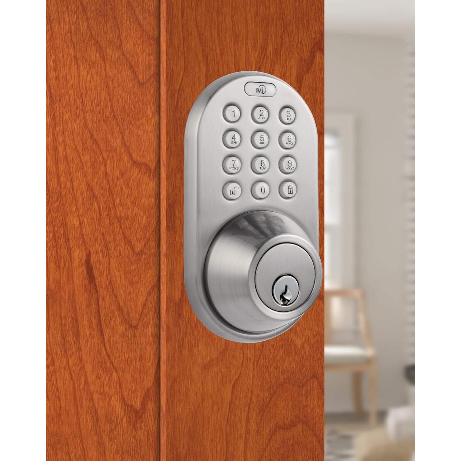 Cerradura Digital MiLocks TF-02SN con Teclado para Puertas Exteriores