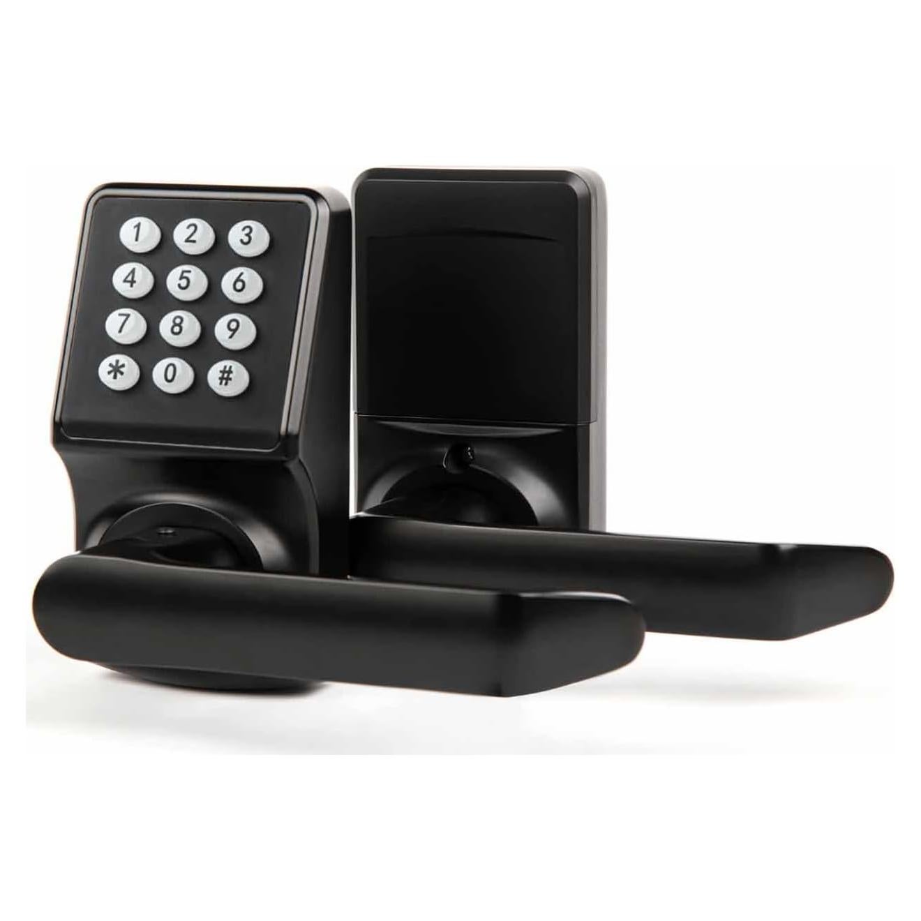 Cerradura Digital de Puerta Cielsa Dawn con Teclado y Manija - Sin Llave, Negro Mate