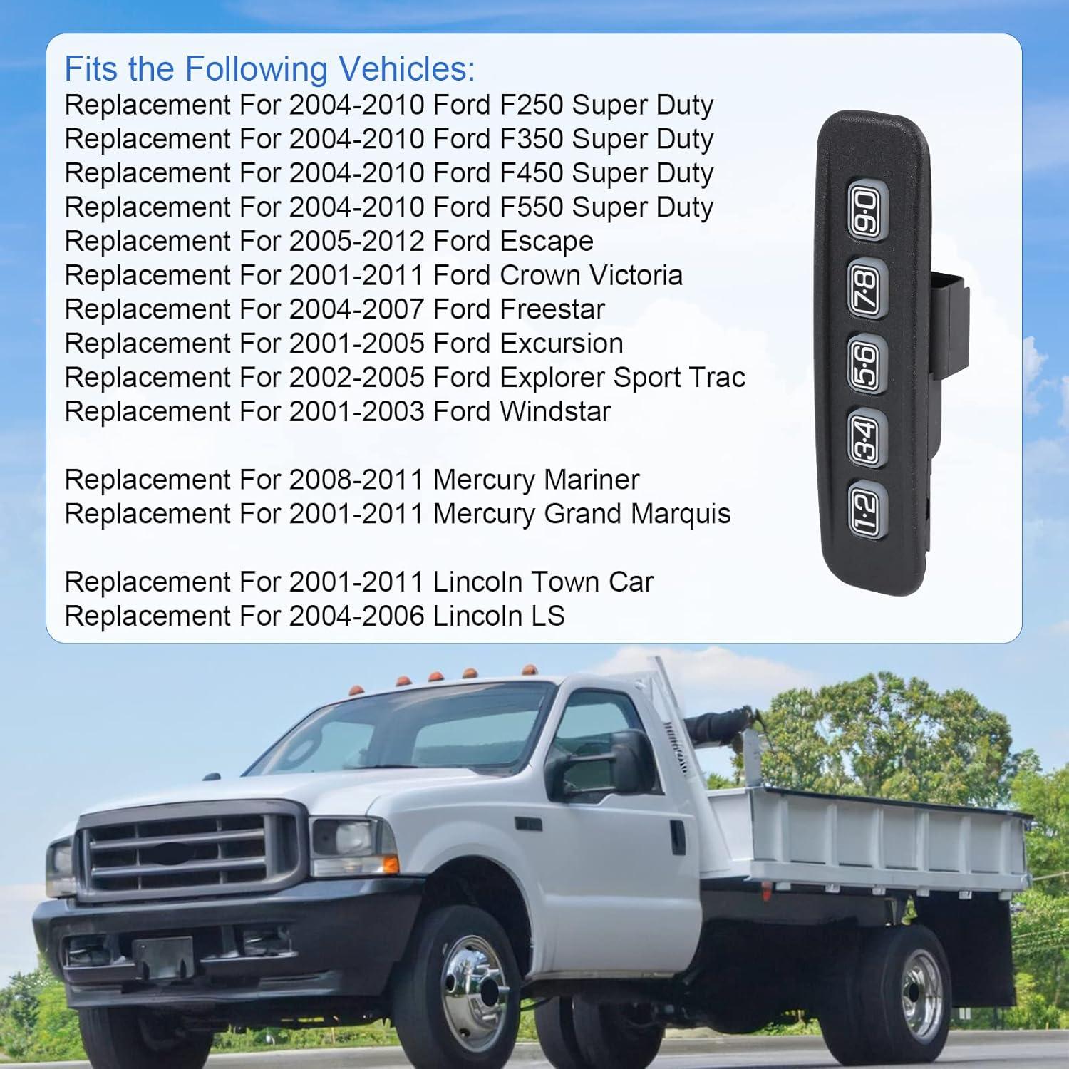 Teclado de entrada sin llave DICMIC para Ford y Lincoln