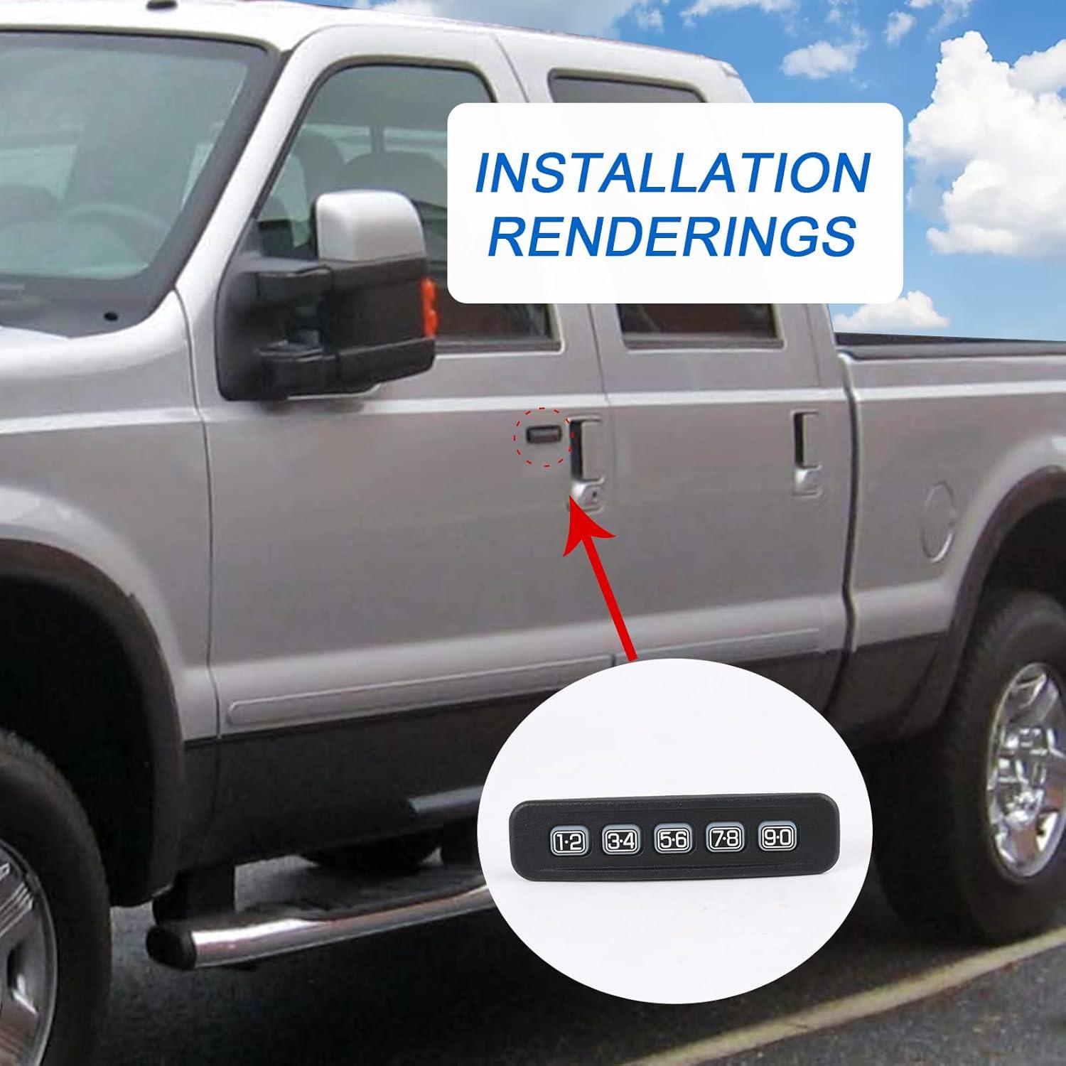 Teclado de entrada sin llave DICMIC para Ford y Lincoln