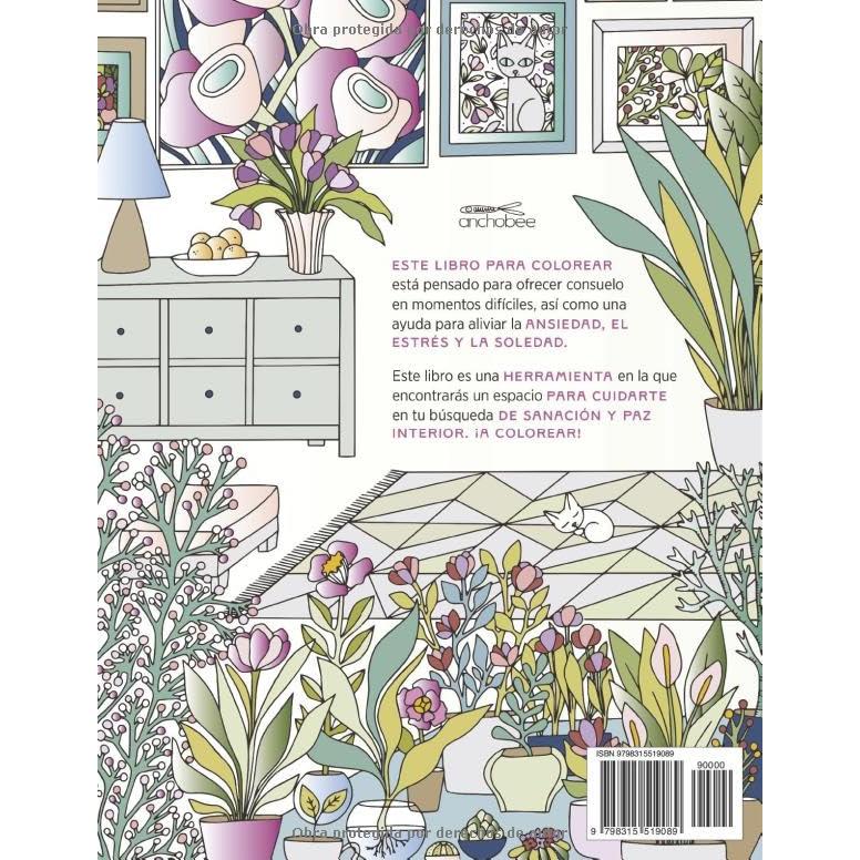 Libro de Colorear para Adultos: Terapia Creativa para la Ansiedad - Volumen 2 (Incluye ejercicios prácticos + 50 ilustraciones originales + consejos ... Book Series for Anxiety) (Spanish Edition)