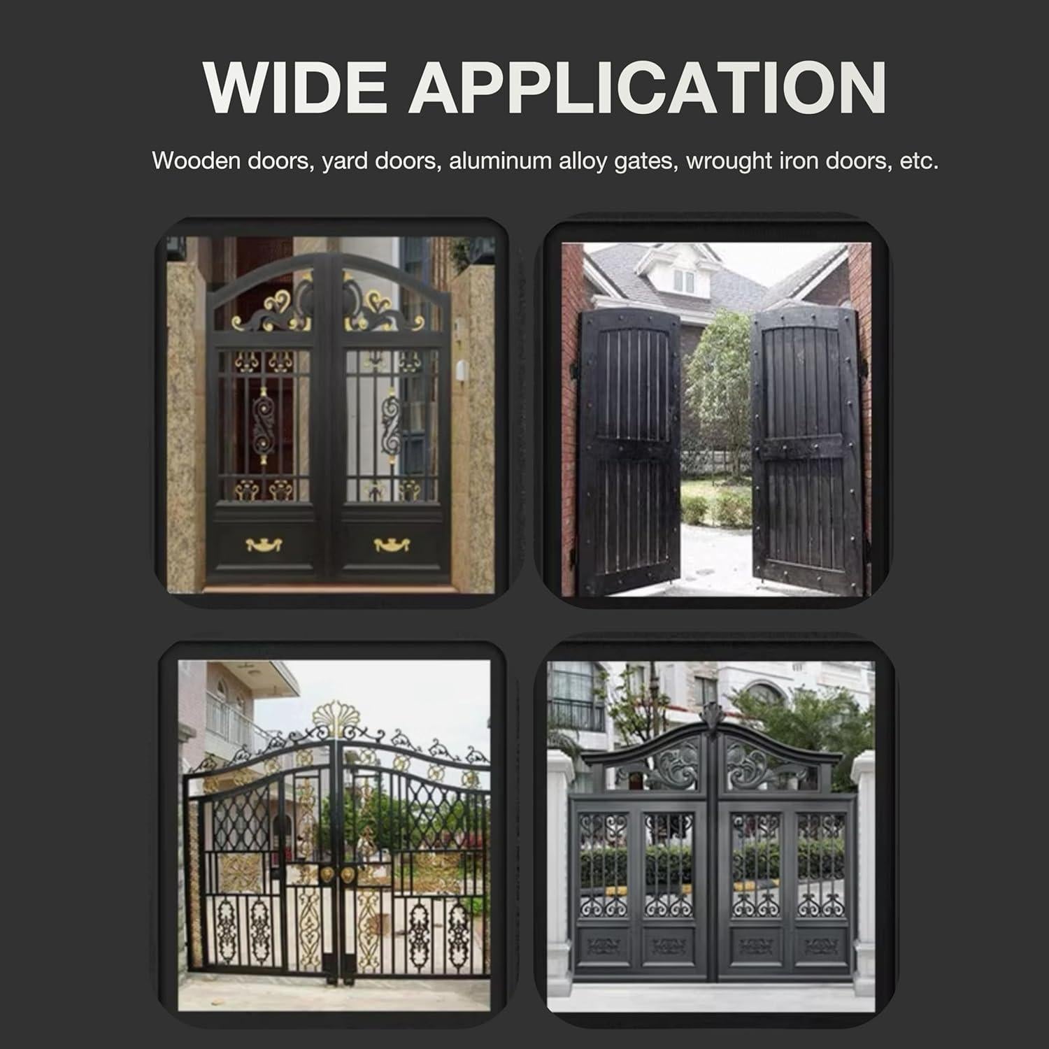 Cerradura de Puerta Sin Llave WQV Doble Cara Teclado Mecánico