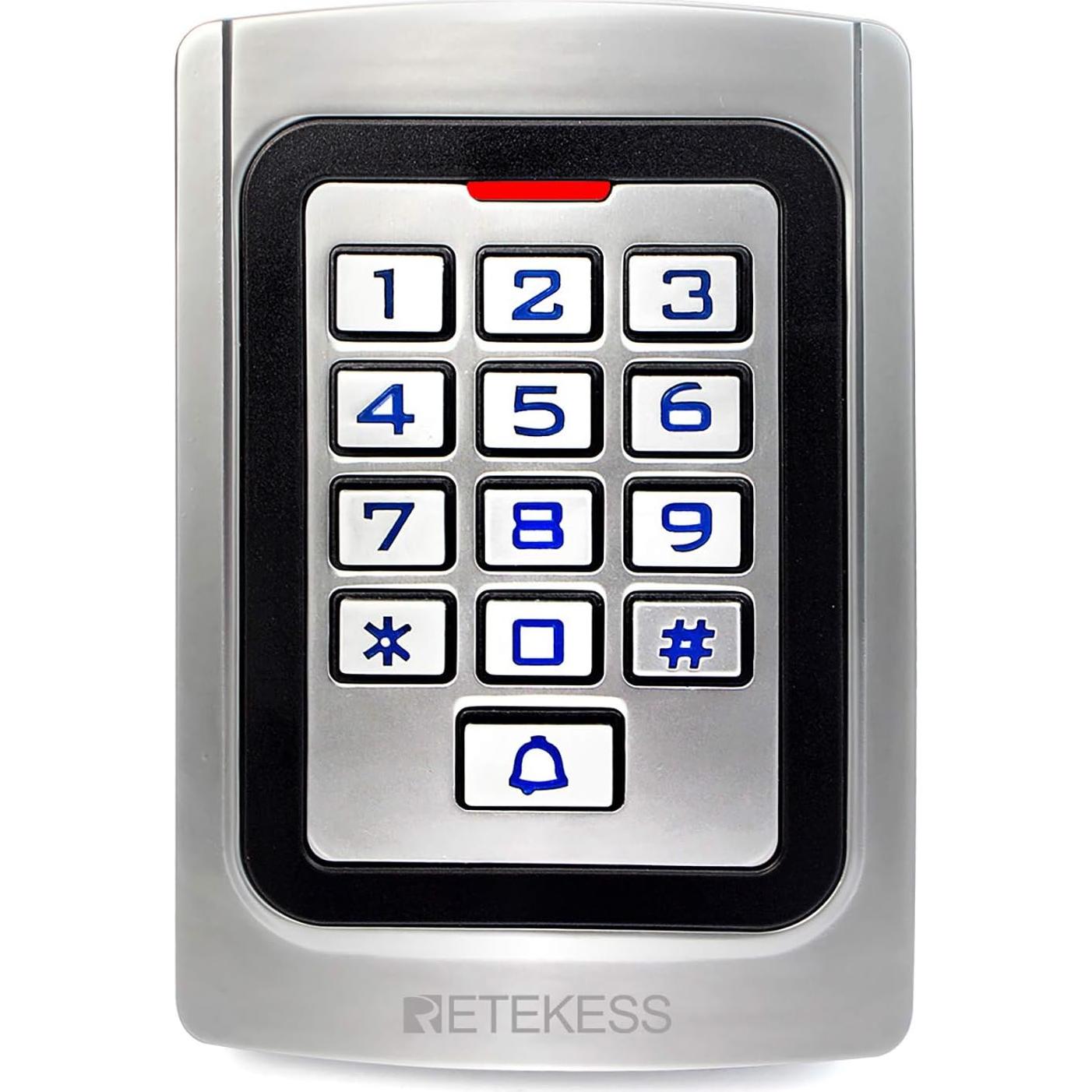 Teclado de Control de Acceso Retekess T-AC04 IP68 2000 Usuarios