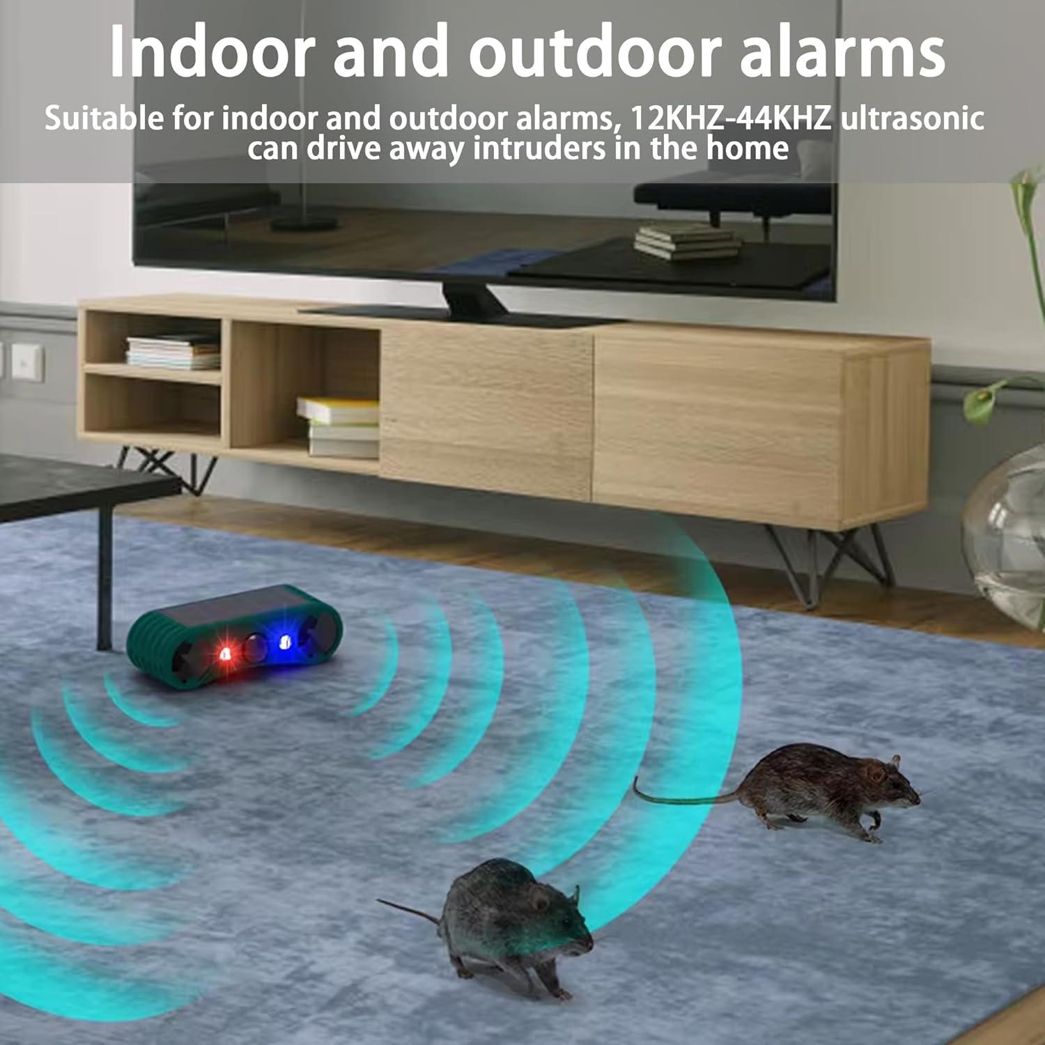 Alarma Solar de Movimiento QXMH 129dB para Exteriores