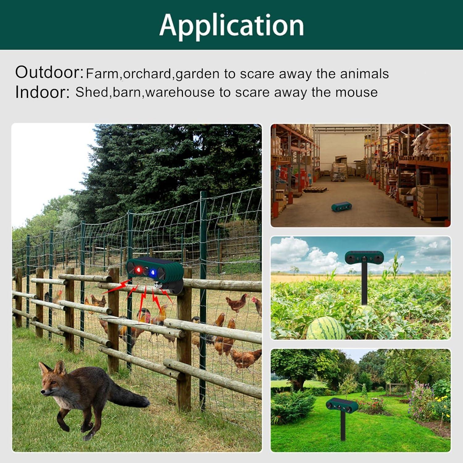 Alarma de Sensor de Movimiento Solar HULPPRE HO-DO-16 130dB