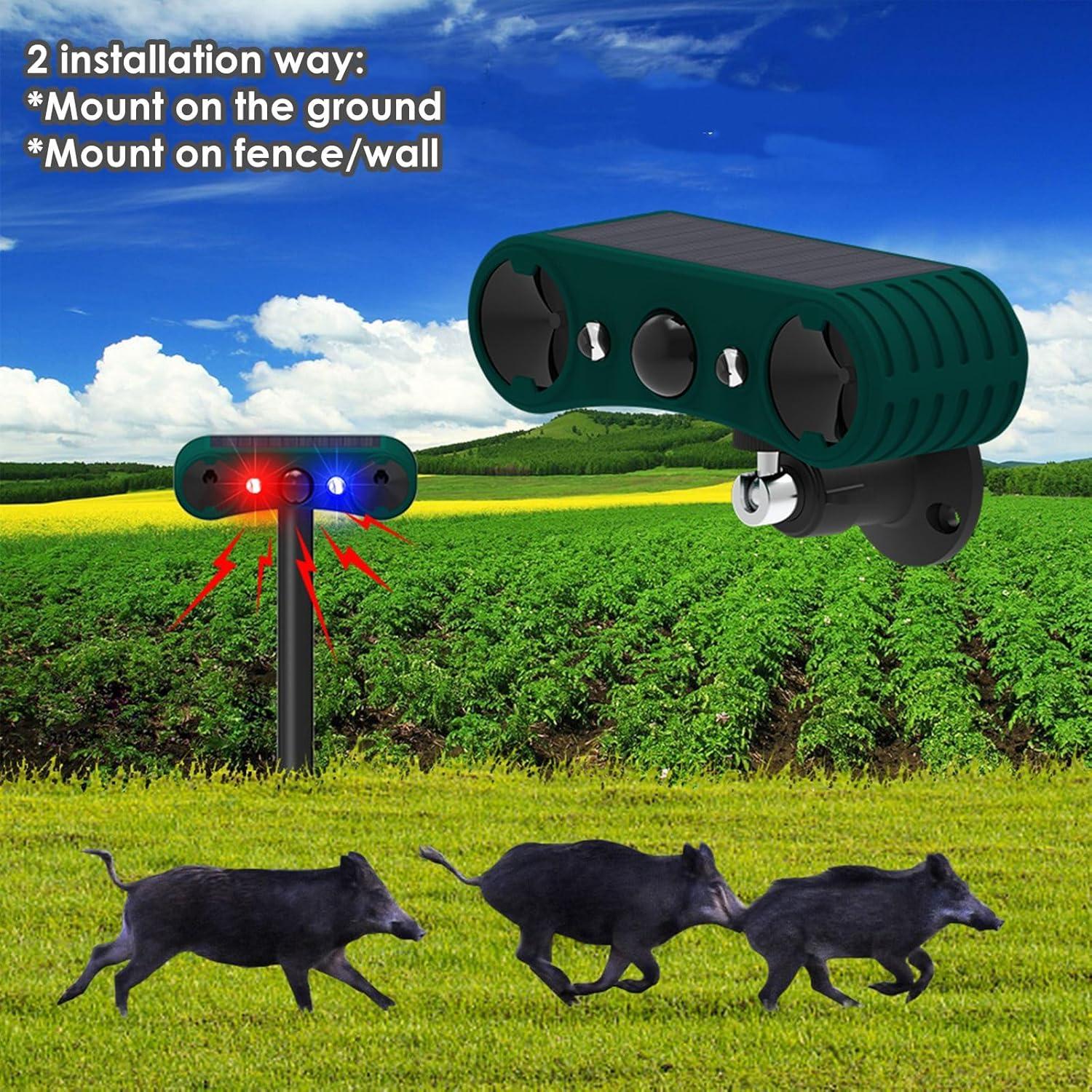 Alarma de Sensor de Movimiento Solar HULPPRE HO-DO-16 130dB