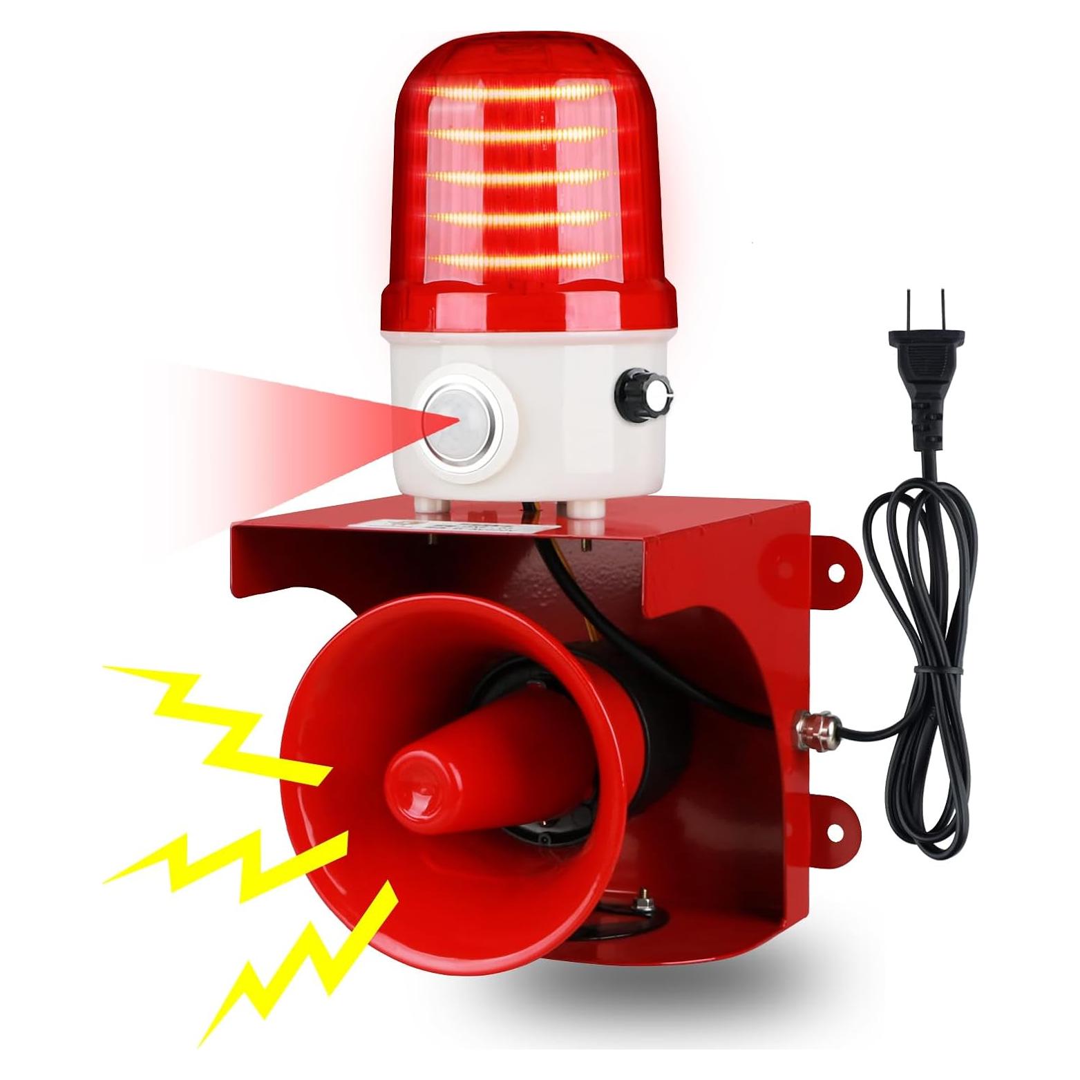 Alarma de Movimiento Kbaoele GYBJD-AC110V 120dB LED