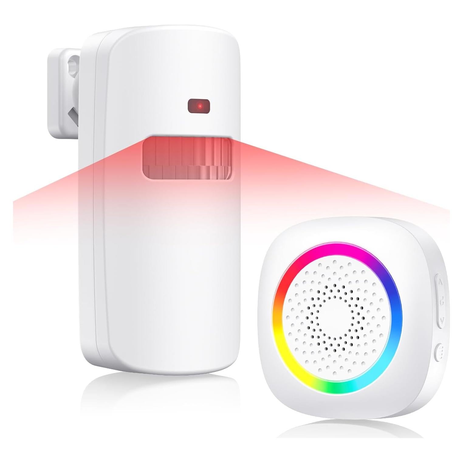 Timbre Inalámbrico TECKNET con Sensor de Movimiento 61 Melodías