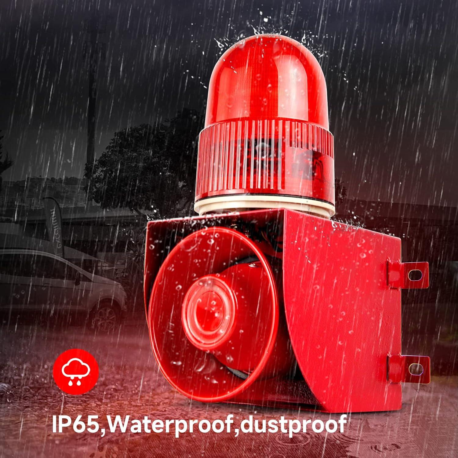 Alarma de Movimiento 120dB SLA-01W con Control Remoto y Luz LED