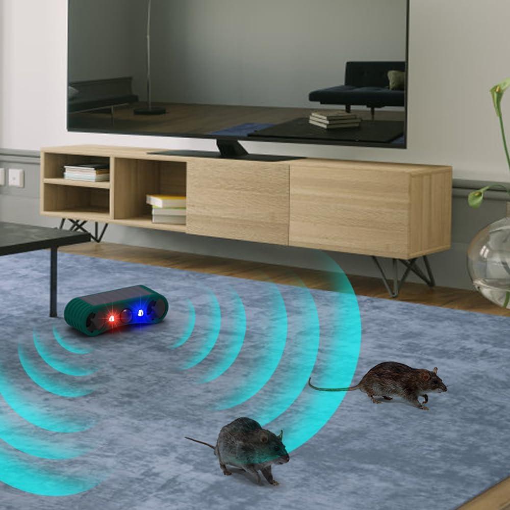 Alarma Solar de Movimiento ROYELLE MS-02 130dB con Luz LED