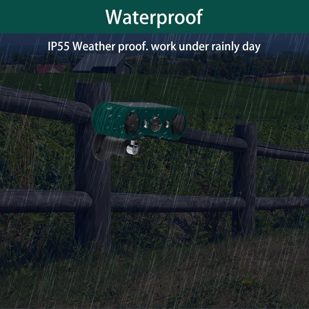 Alarma Solar de Movimiento ROYELLE MS-02 130dB con Luz LED