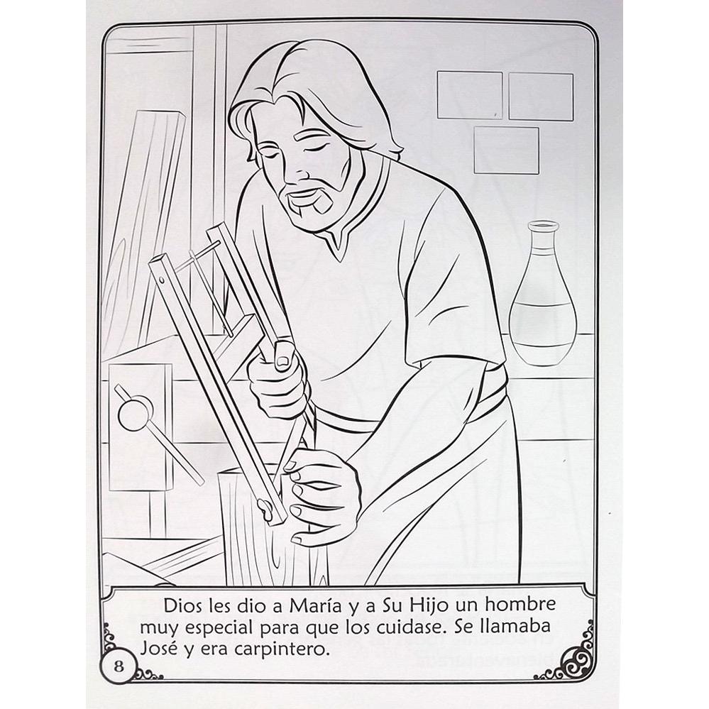 Hermoso Francis Libro para colorear: El relato do Maria La madre de dios Libro De Cuentos Para Colorear-The story of Mary The Mother of God Coloring ... Edition-Soft Cover (Brother Francis)