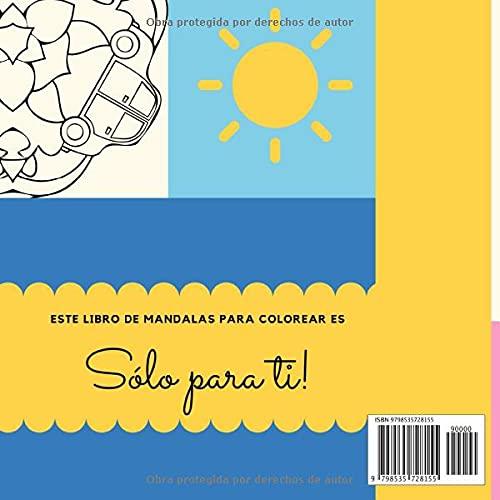 Mi Primer MANDALAS Libro para colorear Niños 3-7 años: 24 mandalas fáciles de colorear. Libros para colorear relajantes y divertidos para los niños. ... y para colorear para niños) (Spanish Edition)