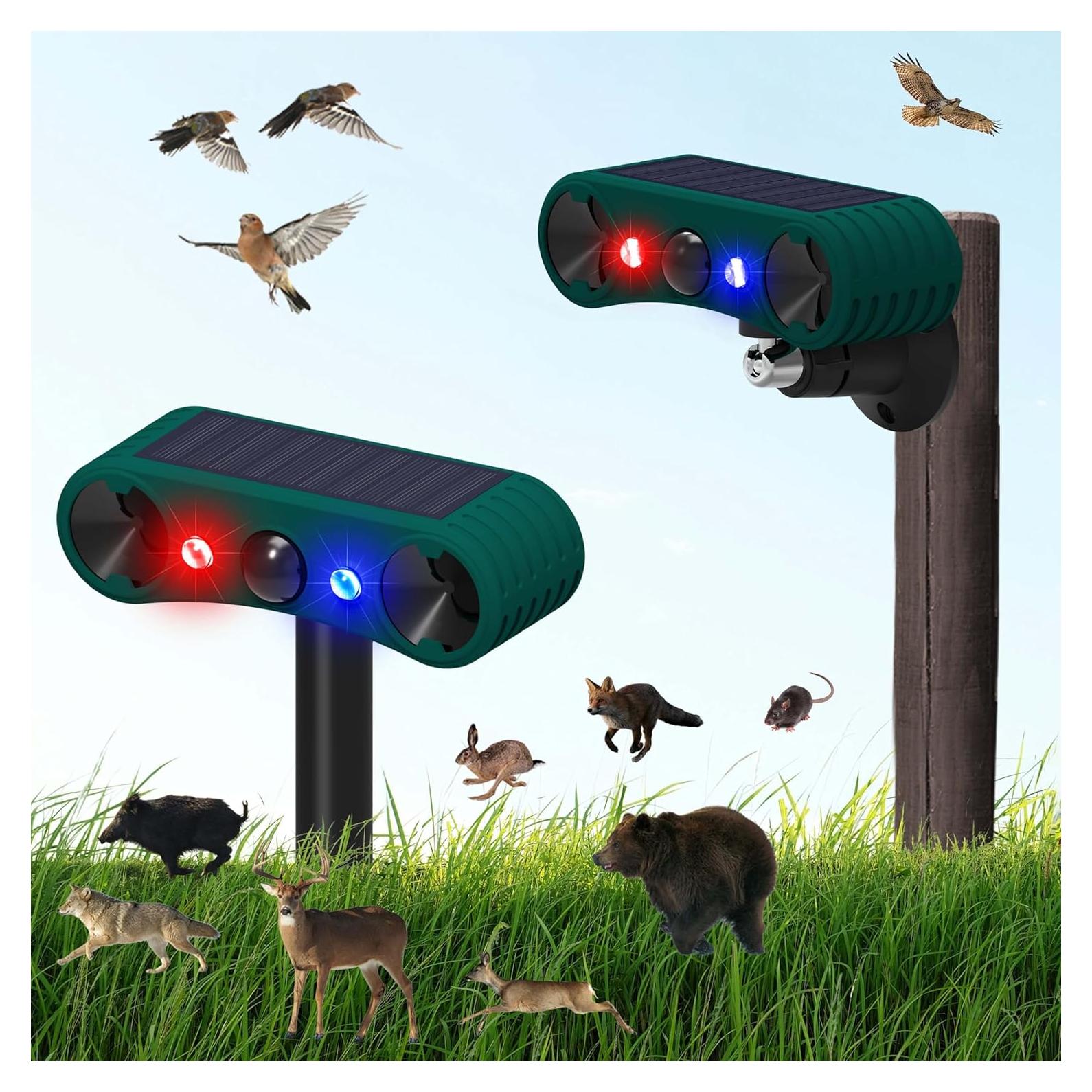 Alarma Solar de Movimiento LAFEINA 129dB 4 Modos Impermeable