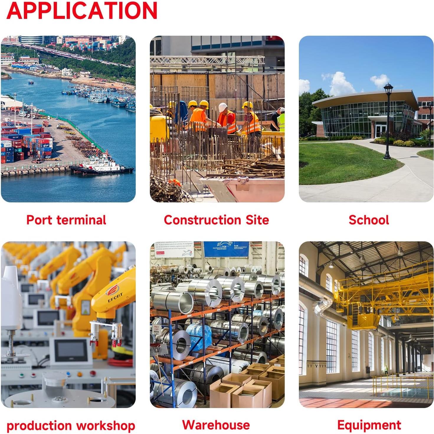 Sirena de Alarma Industrial YASONG SLA-01 25W 120dB LED IP65