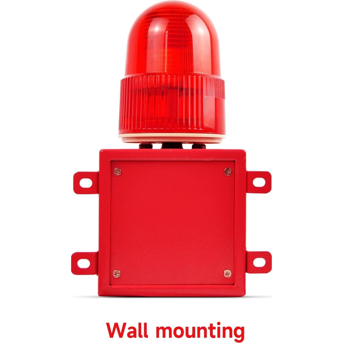 Sirena de Alarma Industrial YASONG SLA-01 25W 120dB LED IP65