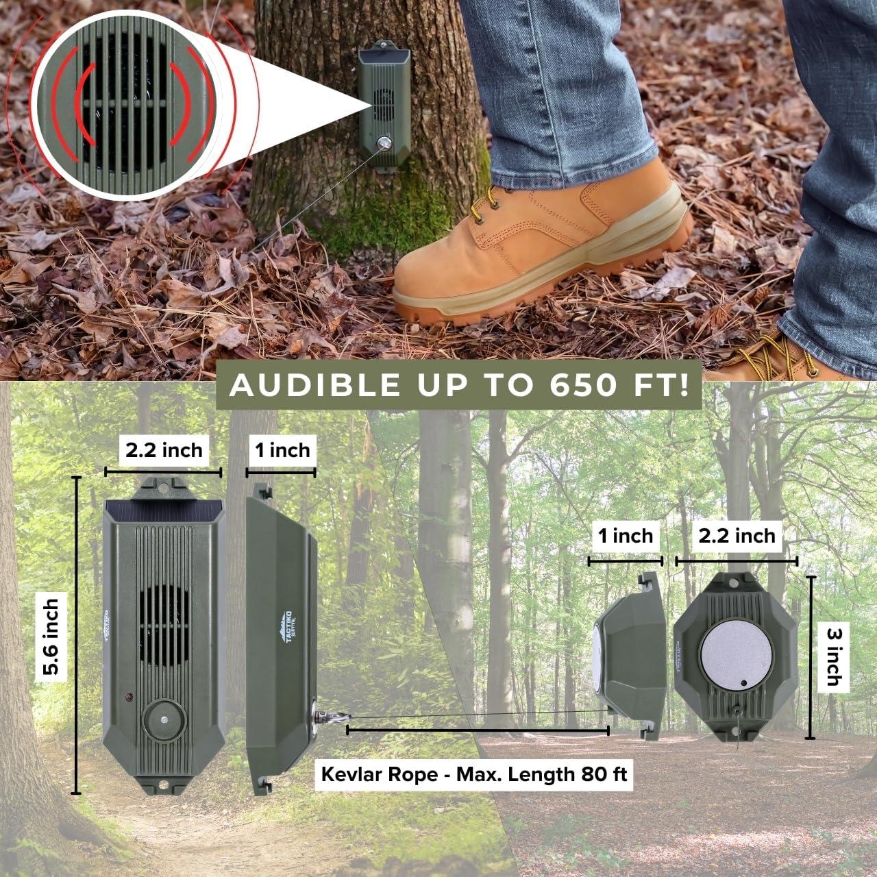 Alarma de Trip Wire Tactiko - 24.38m Kevlar 129dB IP55