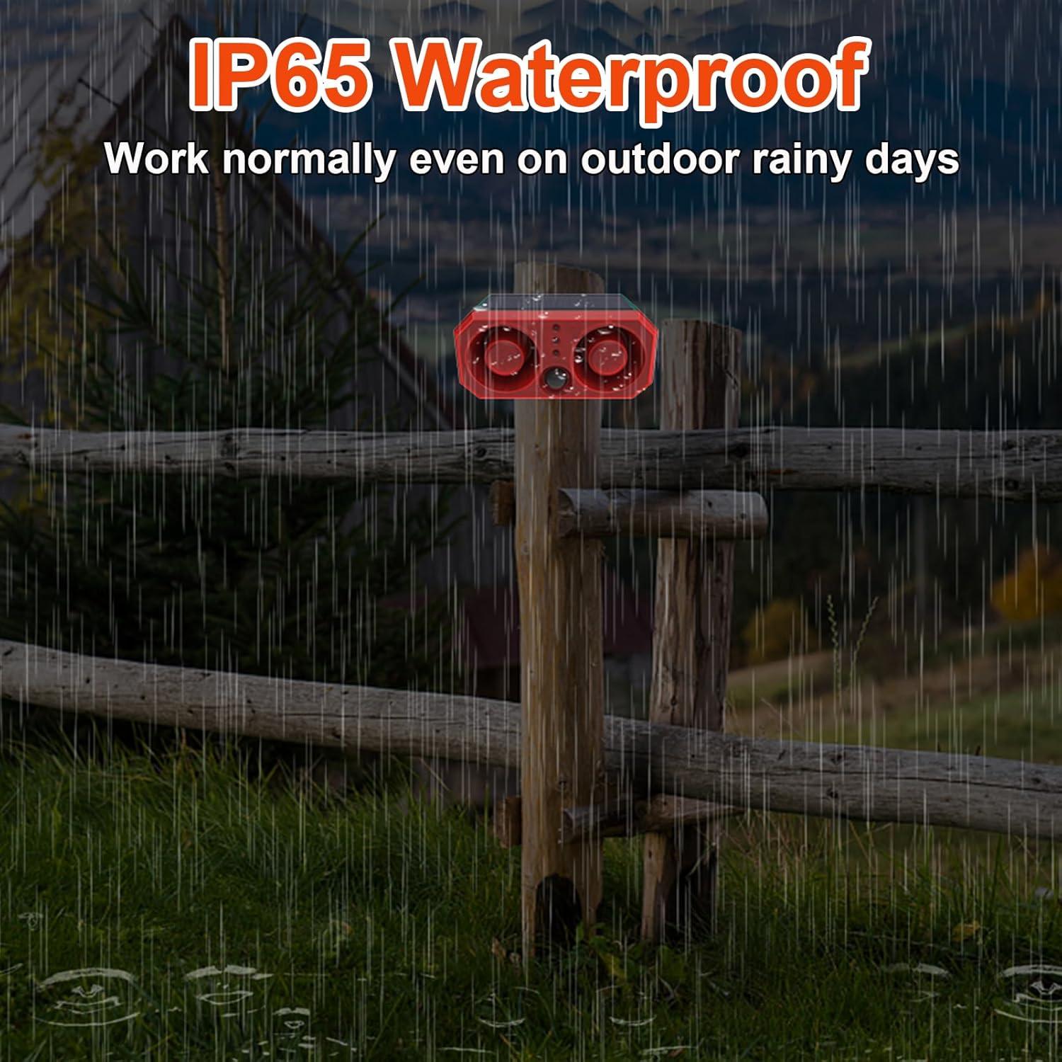 Alarma de Movimiento Solar ChunHee SL17 para Exteriores 130dB