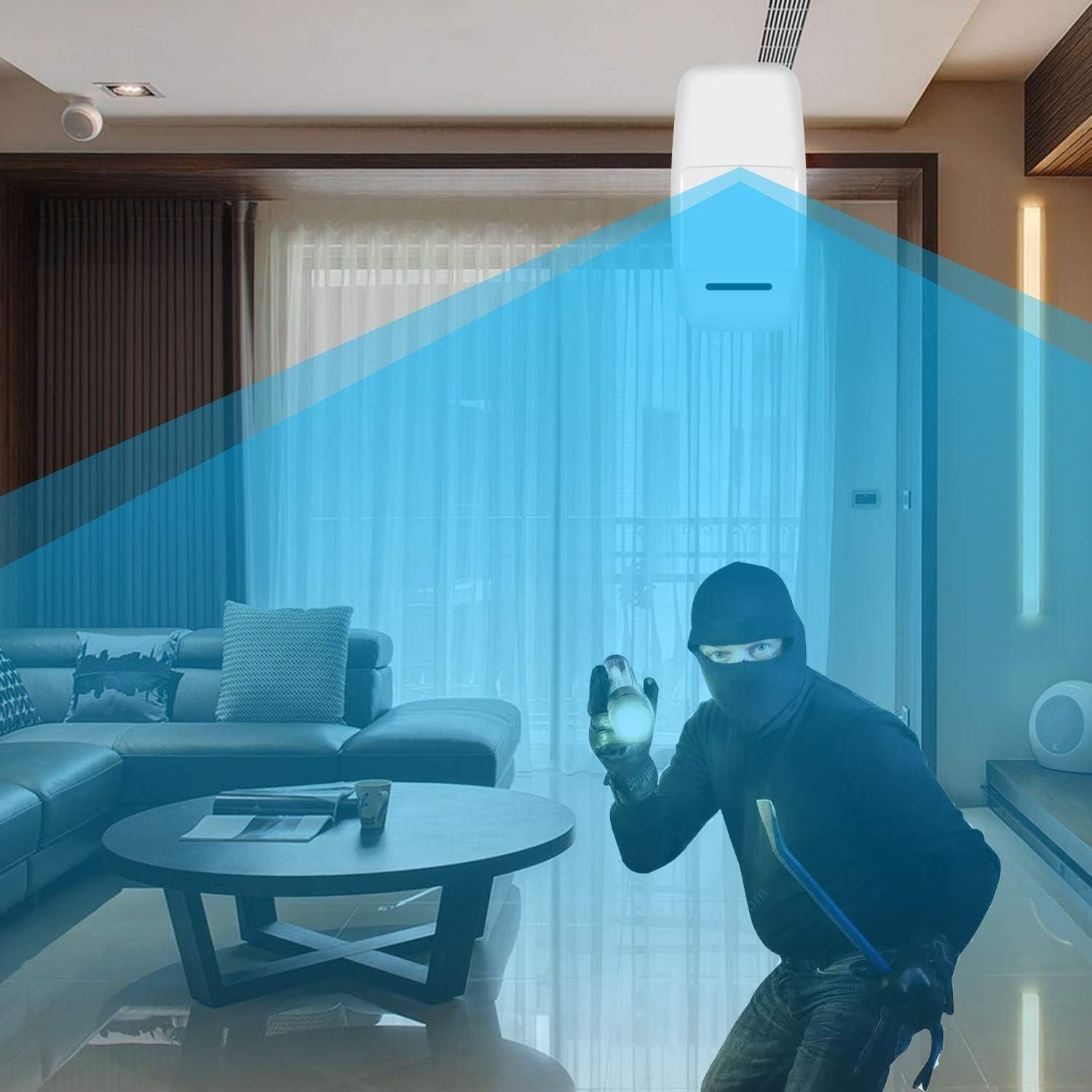 Sensor de Movimiento tolviviov - Compatible con Alarma Hogar