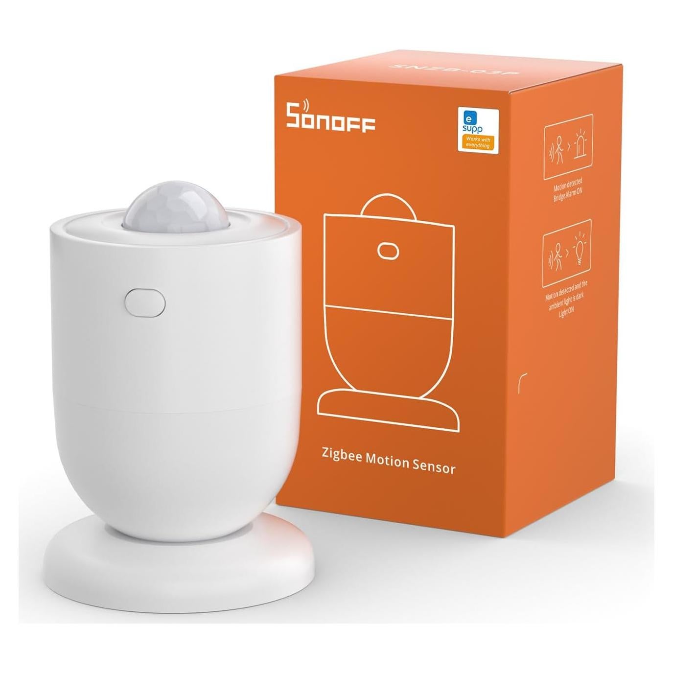 Sensor de Movimiento Inalámbrico SONOFF SNZB-03P Zigbee 3 Años Batería