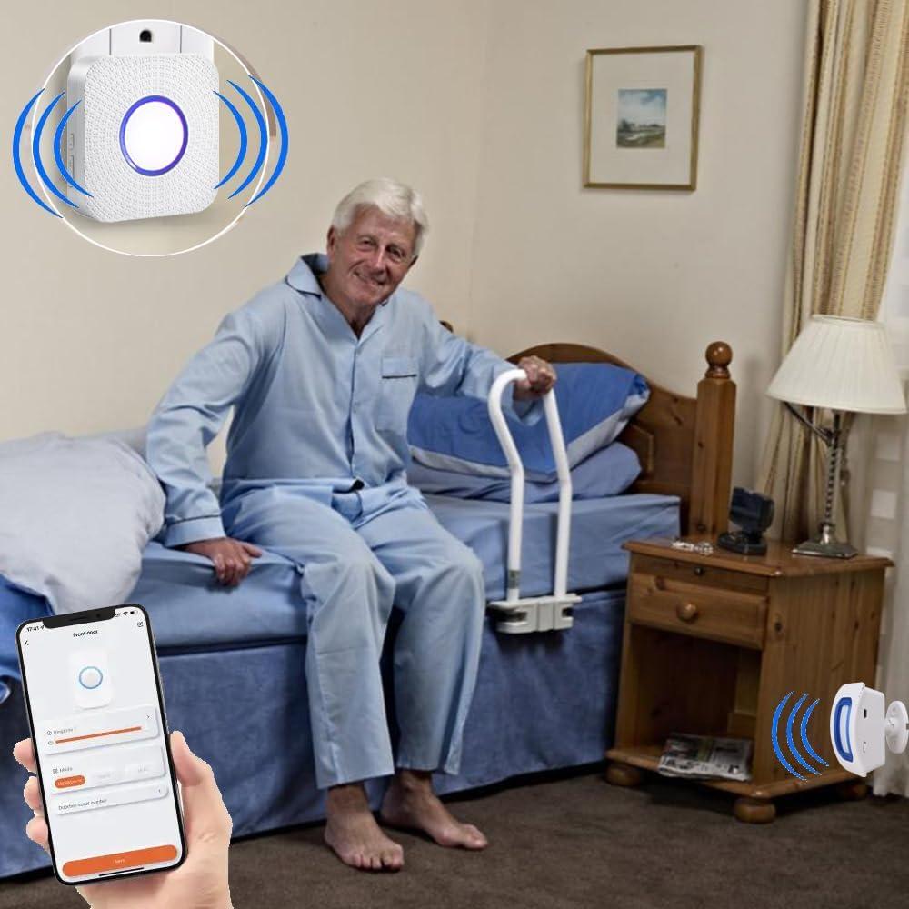 Sensor de Movimiento Inalámbrico WiFi EverNary para Cama