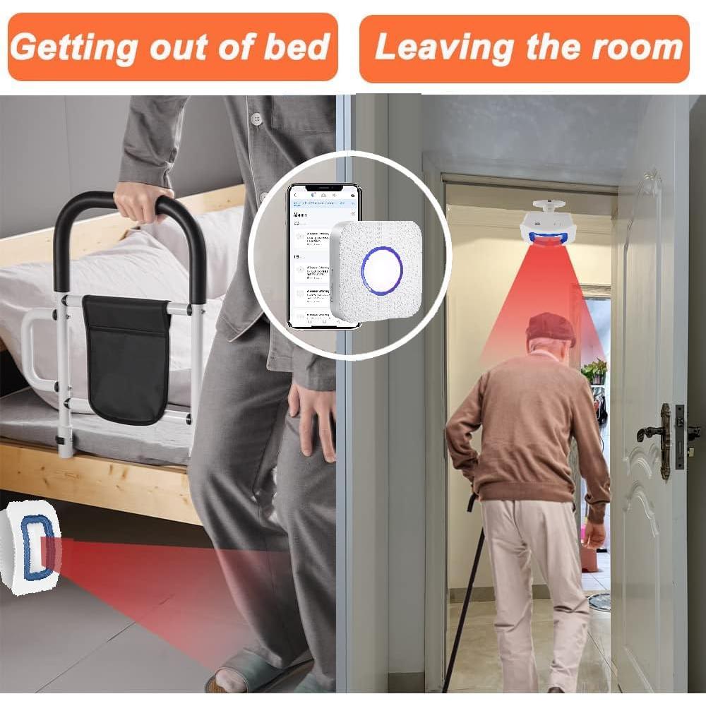 Sensor de Movimiento Inalámbrico WiFi EverNary para Cama