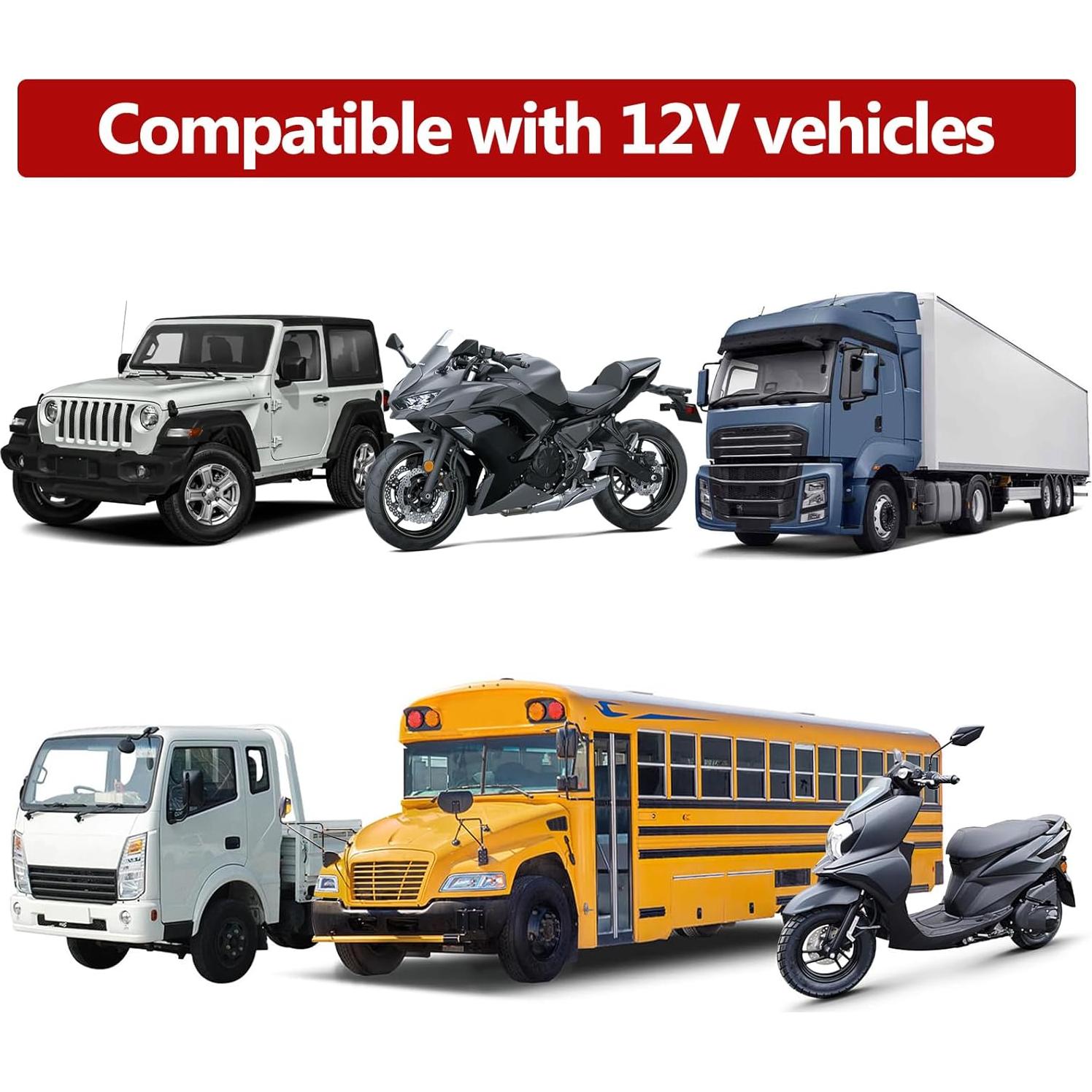 Sistema de Alarma para Automóvil YOMTOVM 12V Antirrobo 125DB