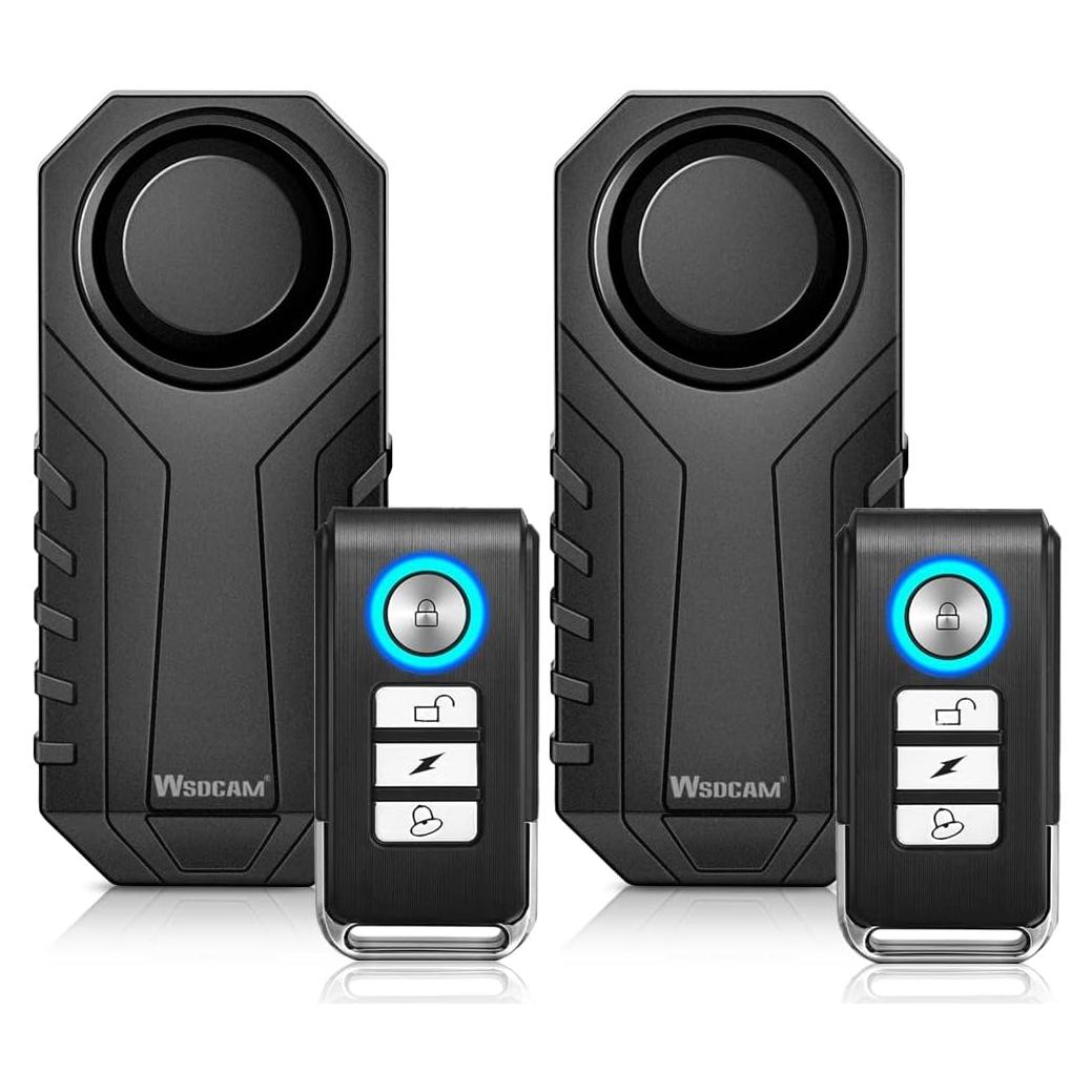 Alarma Antirrobo Inalámbrica WSDCAM para Bicicleta - 113dB