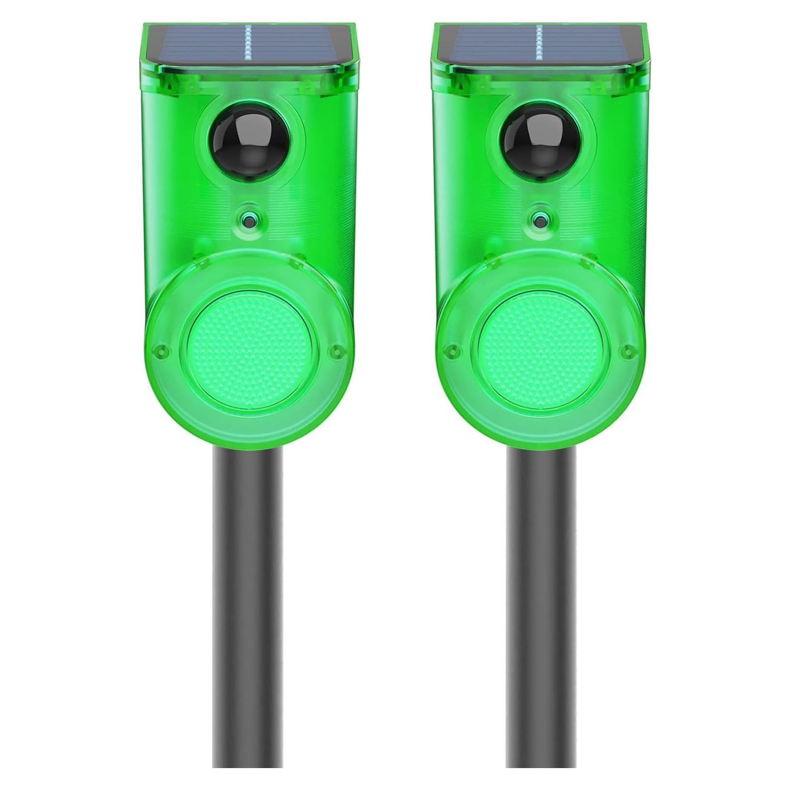 Alarma Solar de Movimiento SENKEFEI 129dB 2Pack para Exterior