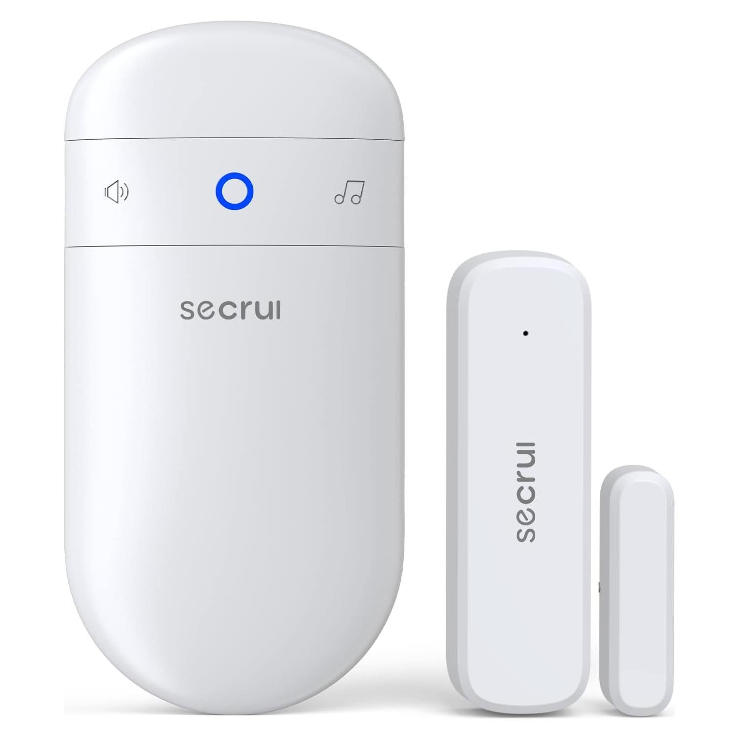 Timbre de Puerta Inalámbrico SECRUI M508+D7, 400 pies, 52 Melodías