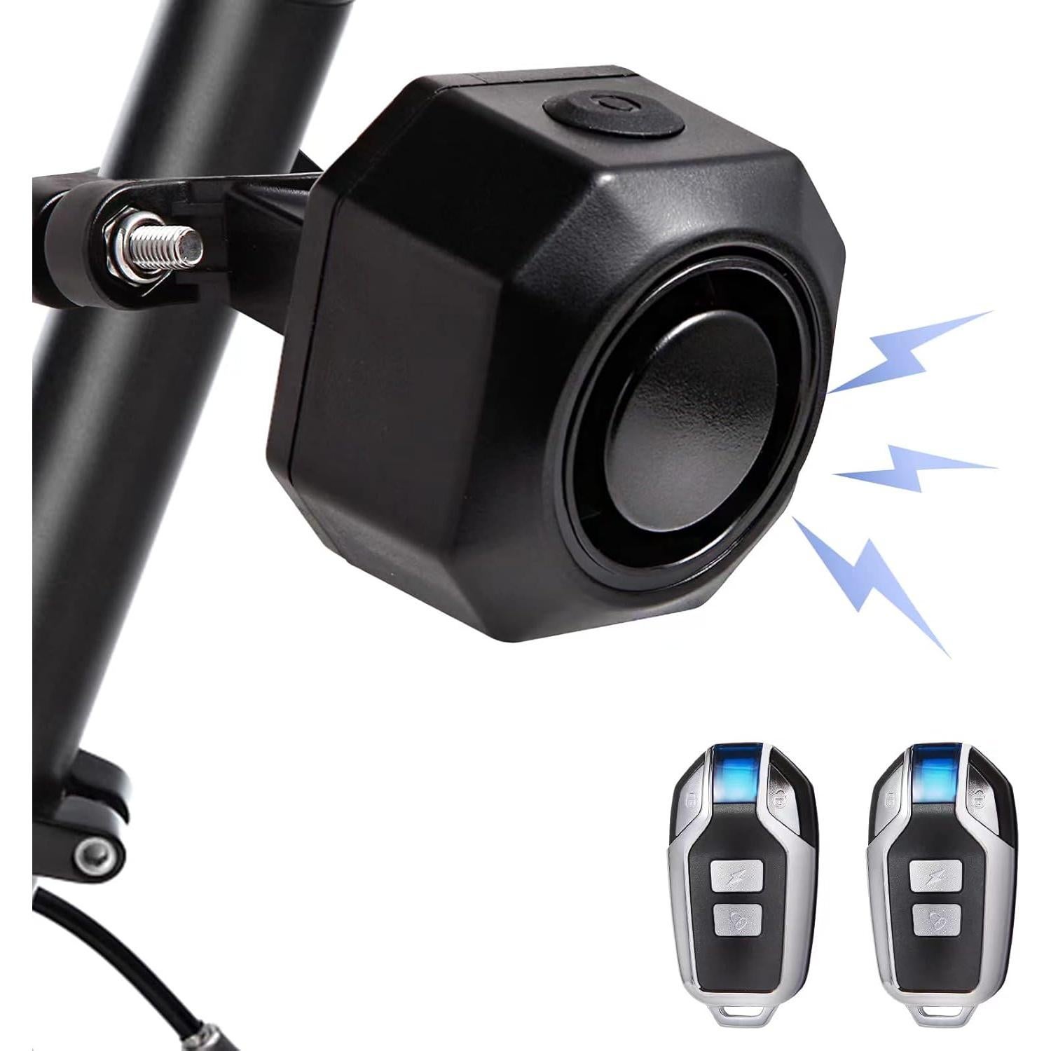 Alarma Inalámbrica para Bicicleta Baluoqi SF32 - 2 Paquetes